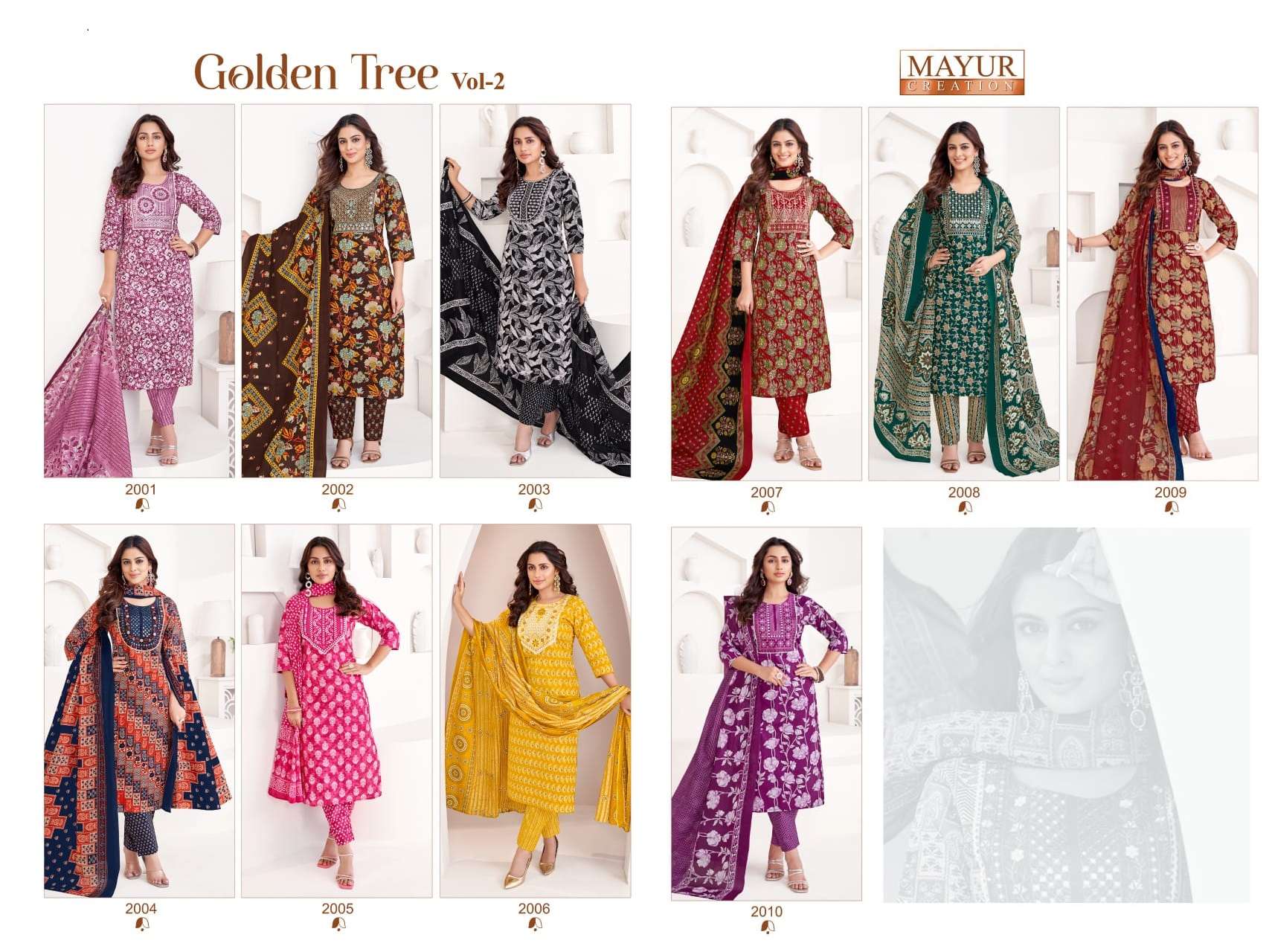 MAYUR CREATION GOLDEN TREE VOL 2