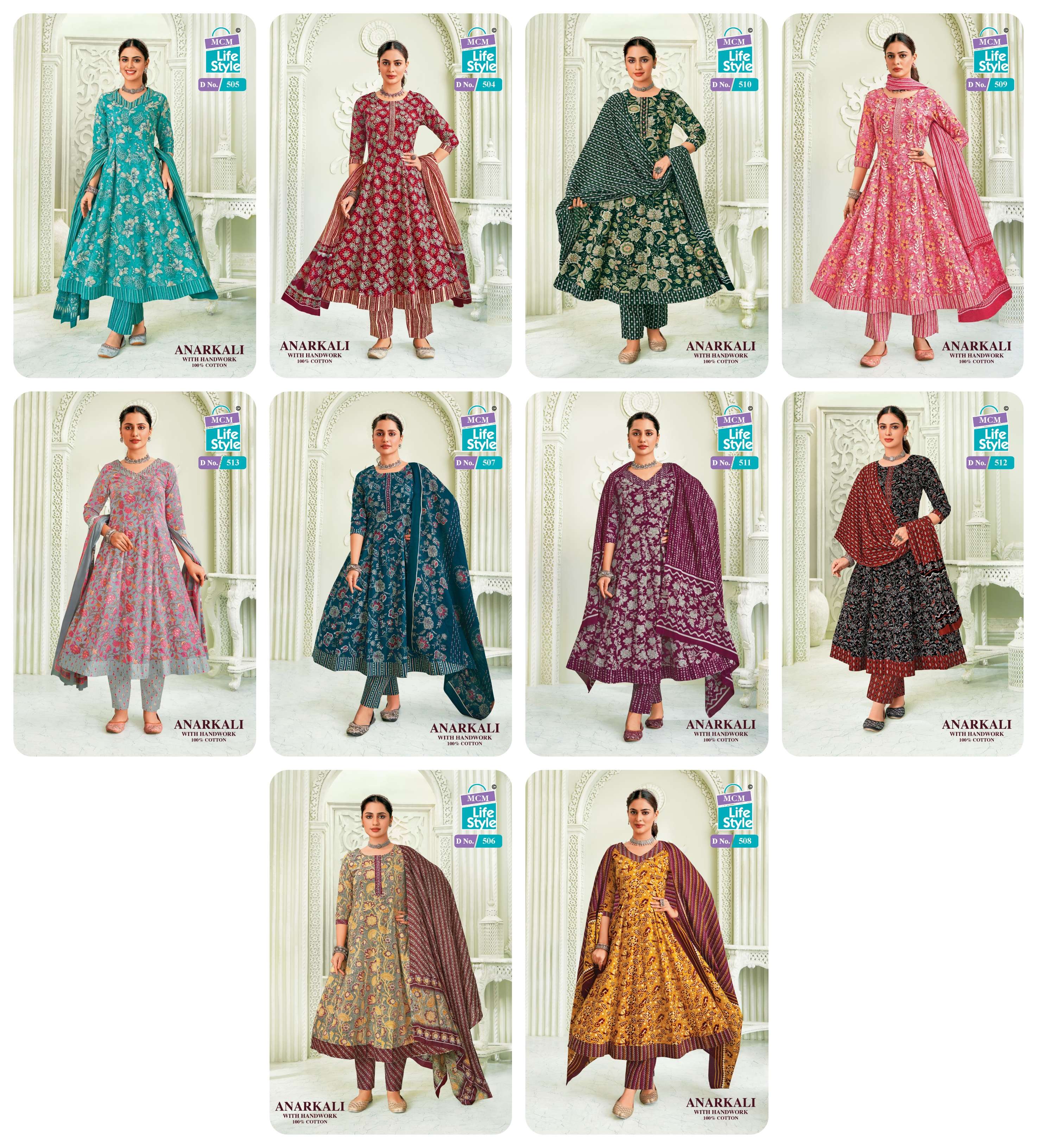 MCM LIFESTYLE ANARKALI VOL 5