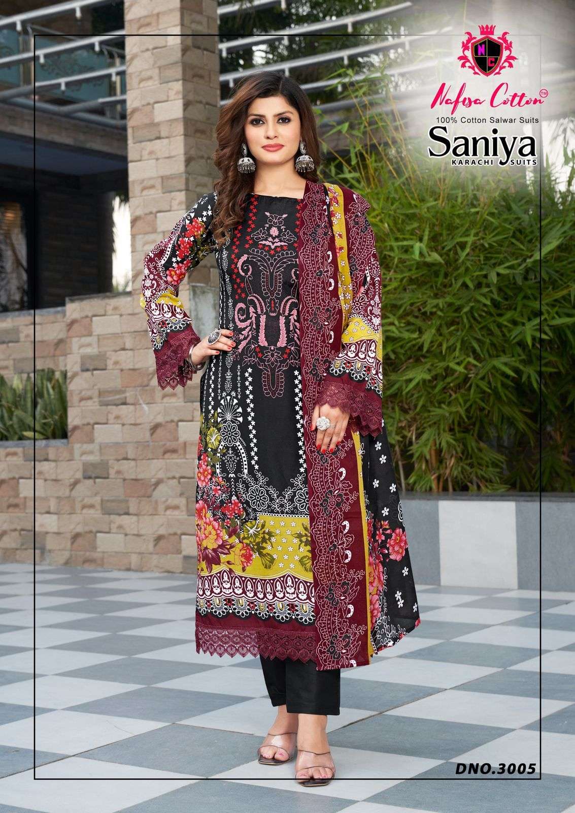 NAFISA COTTON SANIYA KARACHI SUITS VOL 3 