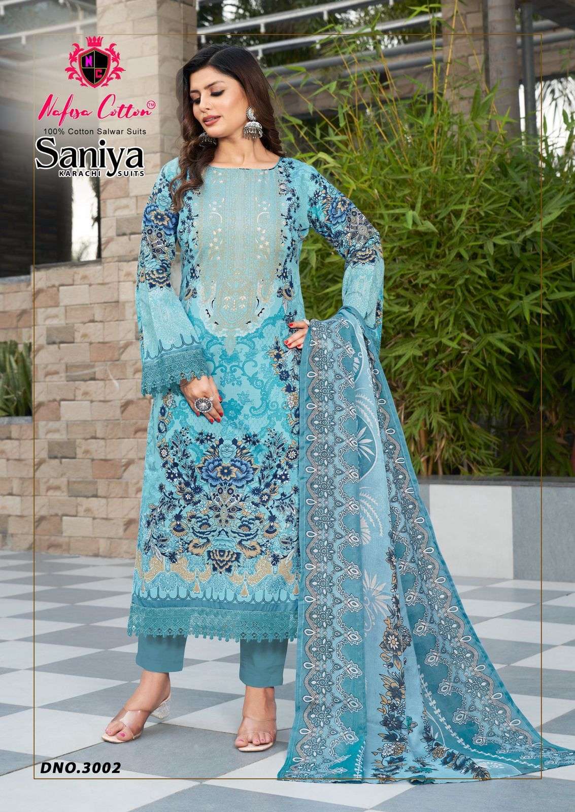 NAFISA COTTON SANIYA KARACHI SUITS VOL 3 