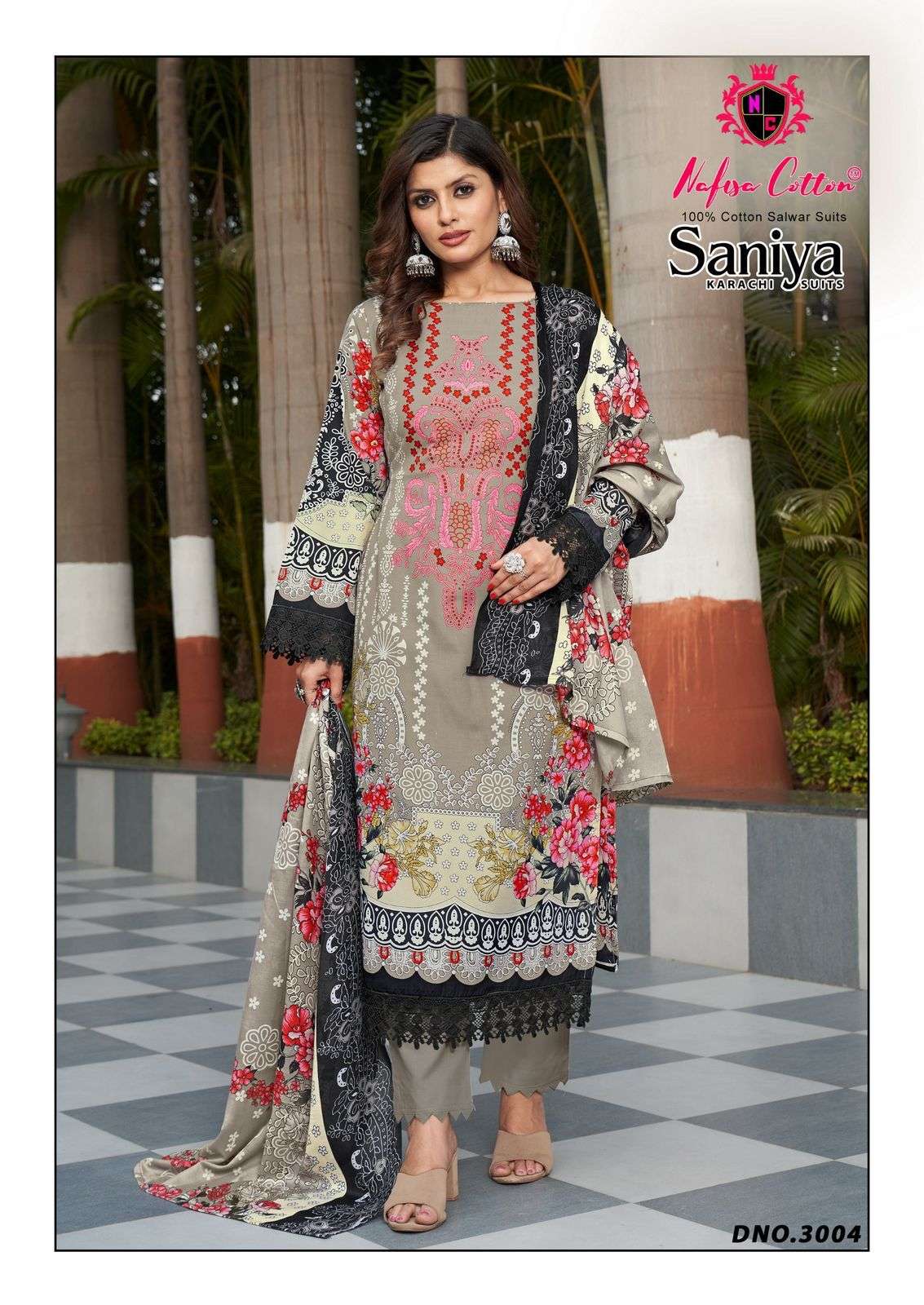 NAFISA COTTON SANIYA KARACHI SUITS VOL 3 