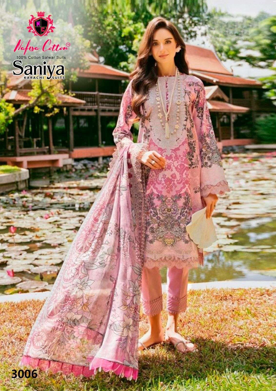 NAFISA COTTON SANIYA KARACHI SUITS VOL 3 