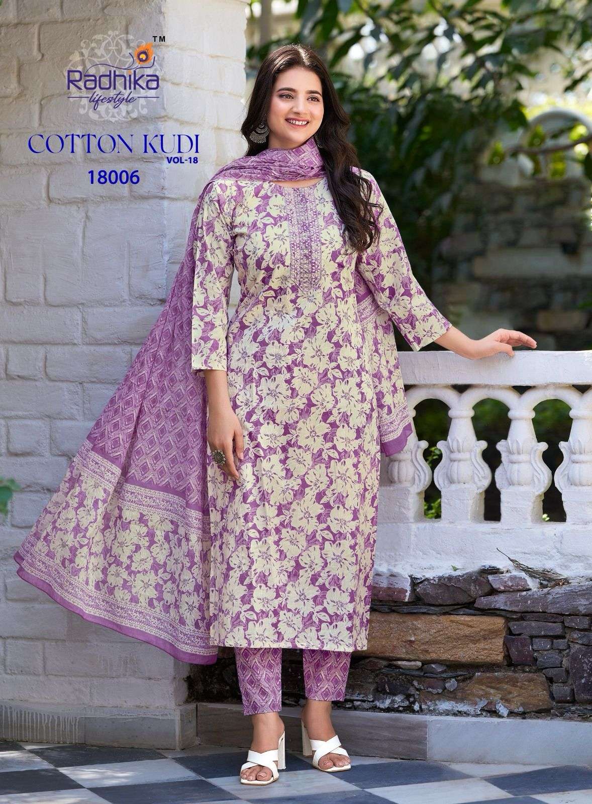 RADHIKA LIFESTYLE COTTON KUDI VOL 18 