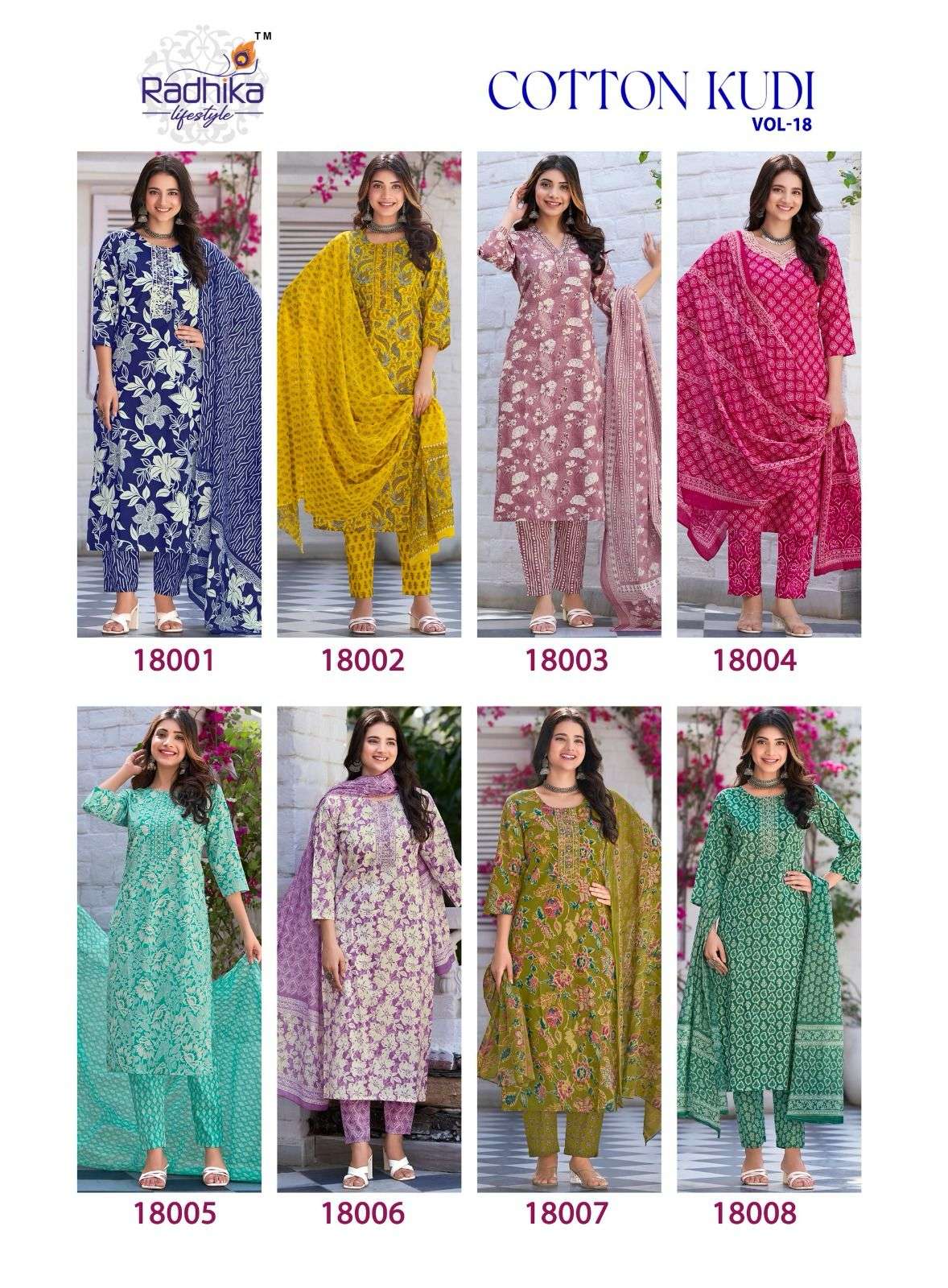 RADHIKA LIFESTYLE COTTON KUDI VOL 18 