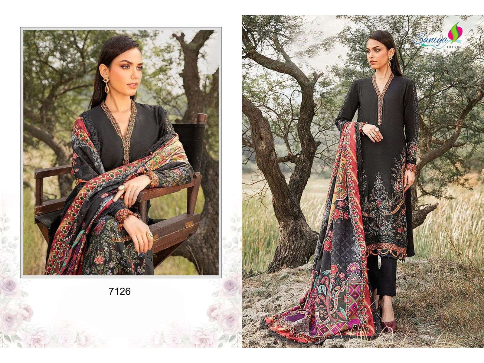 SANIYA TRENDZ MARIYA B RAYON COLLECTION D NO 7126