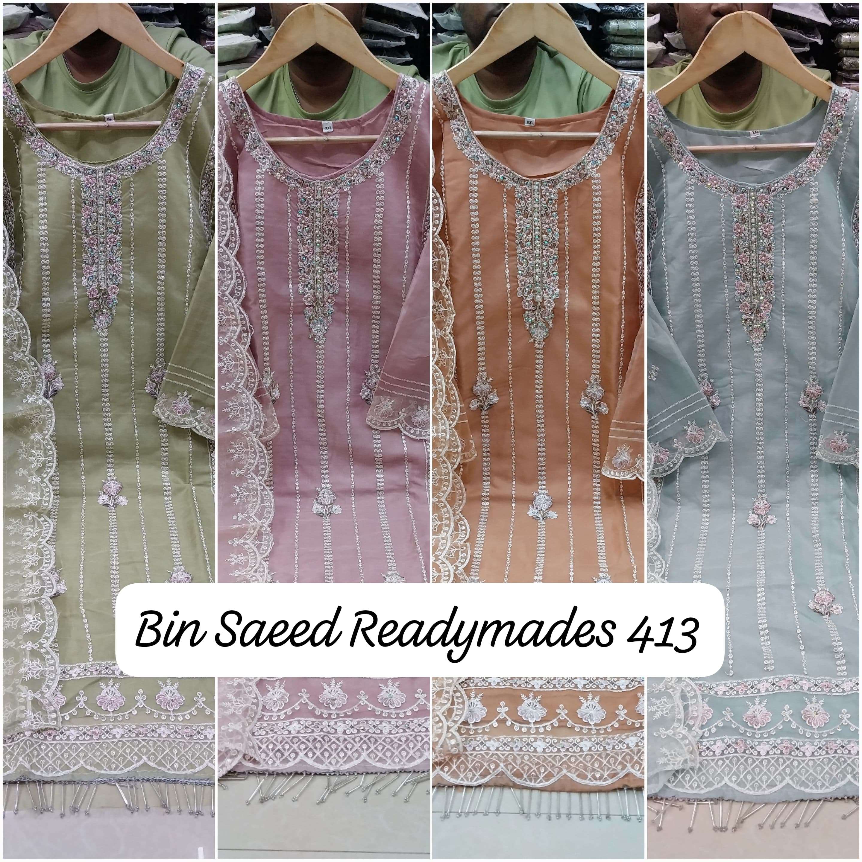 SAPPHIRE BIN SAEED READY MADE COLLECTION D NO 413 