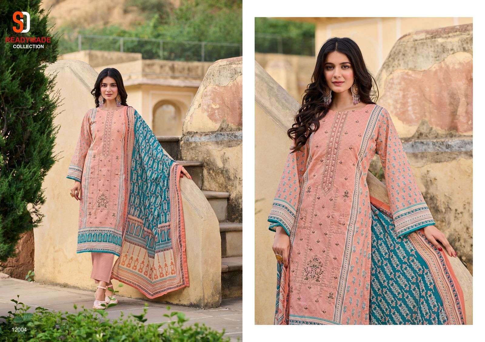 SHARADDHA DESIGNER BIN SAEED LAWN VOL 12 READY MADE COLLECTION