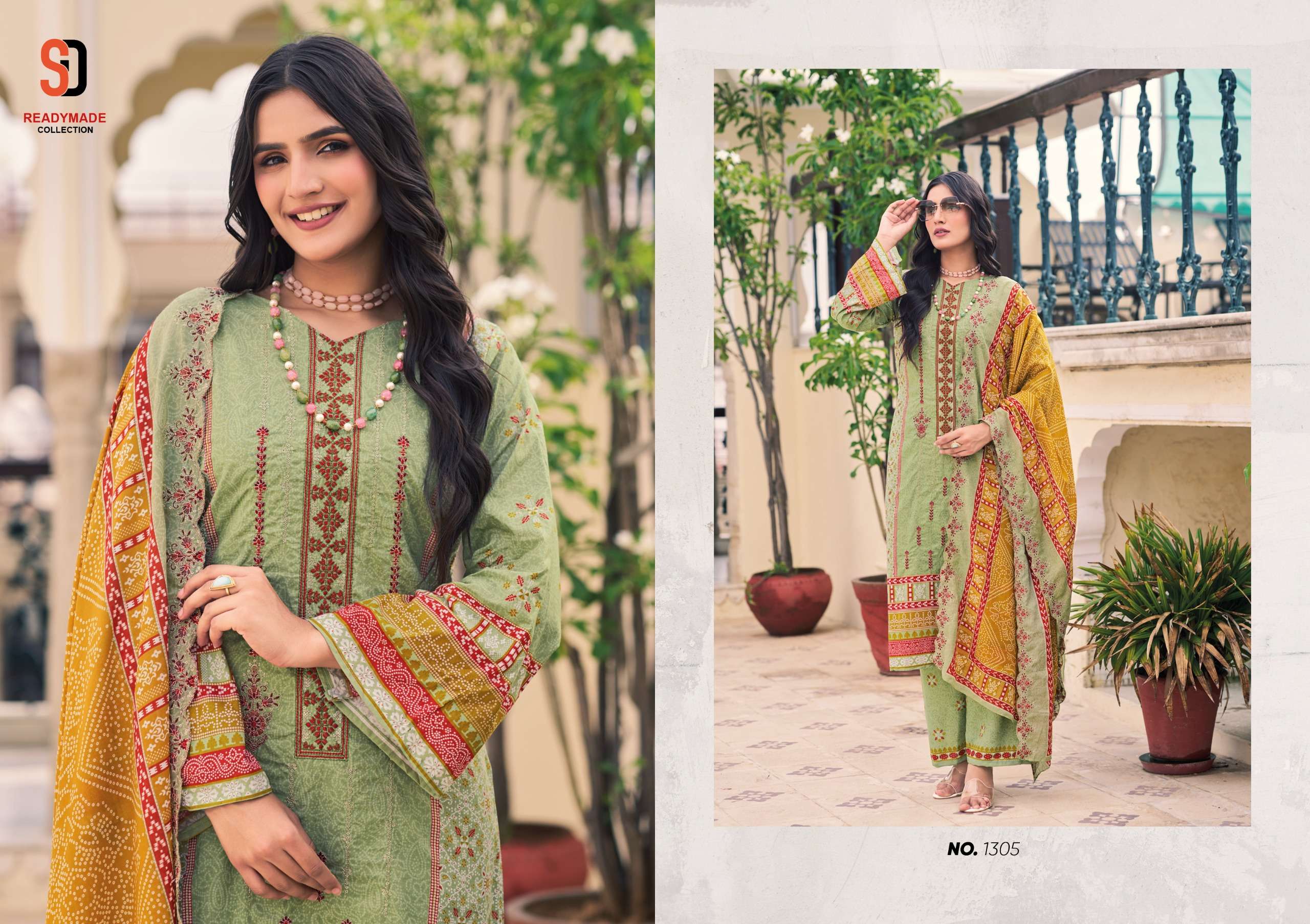 SHRADDHA DESIGNER BIN SAEED VOL 13 READY MADE COLLECTION
