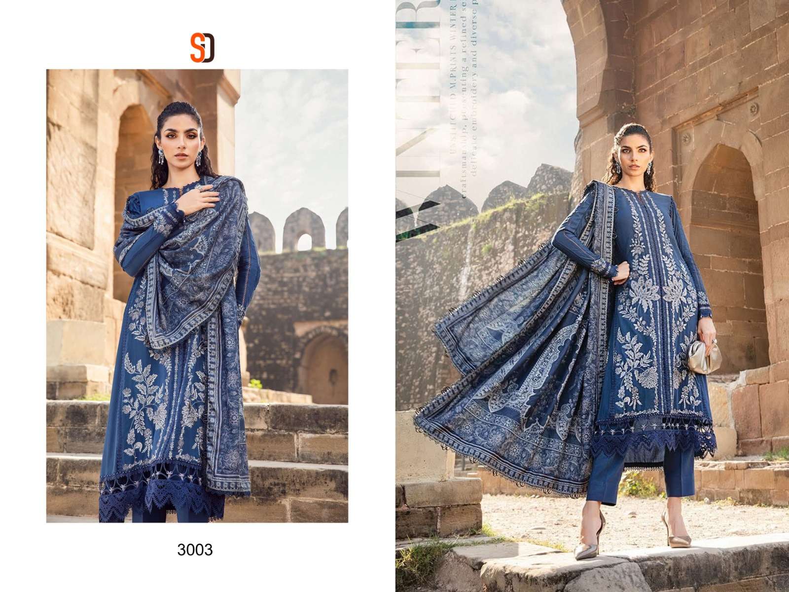 SHRADDHA DESIGNER MARIA B VOL 3 