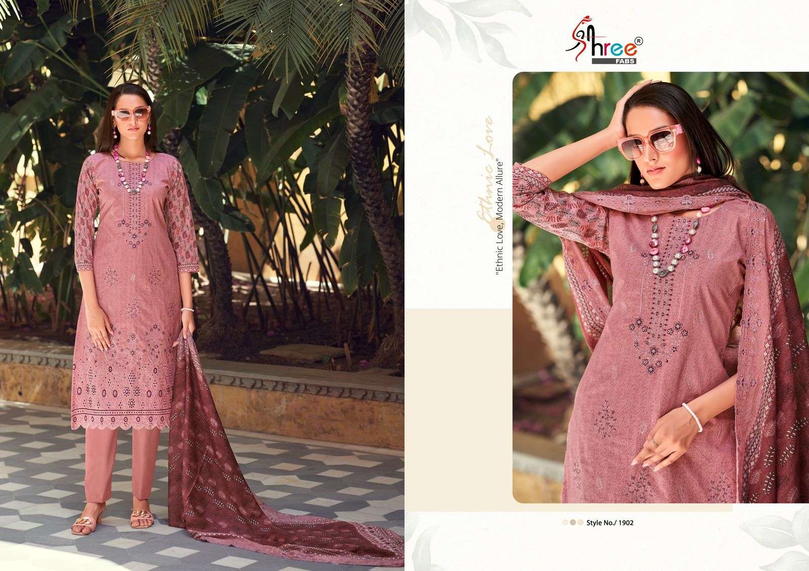 SHREE FABS BIN SAEED LAWN COLLECTION  VOL 19