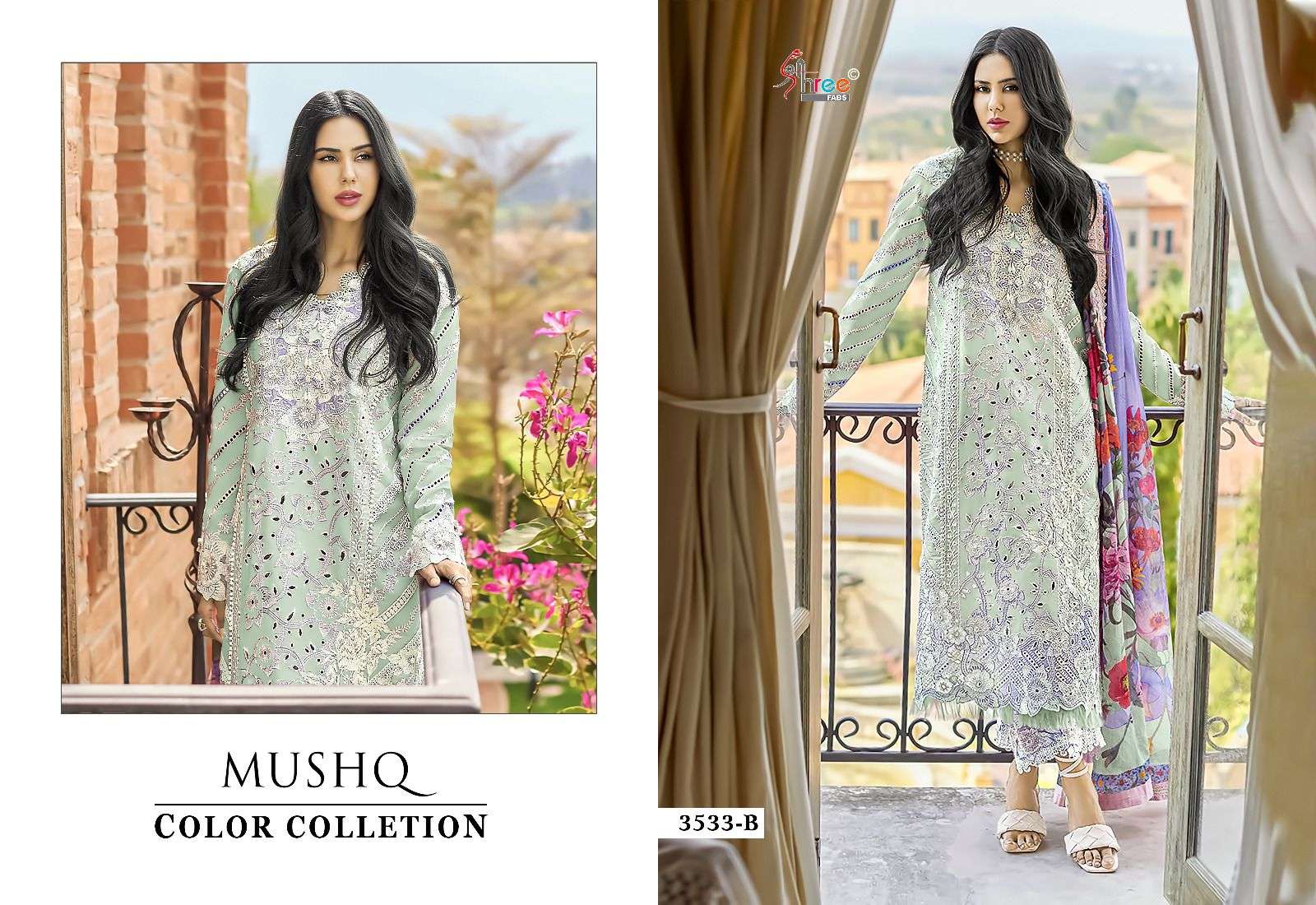 SHREE FABS MUSHQ COLOR READY MADE COLLECTION 24