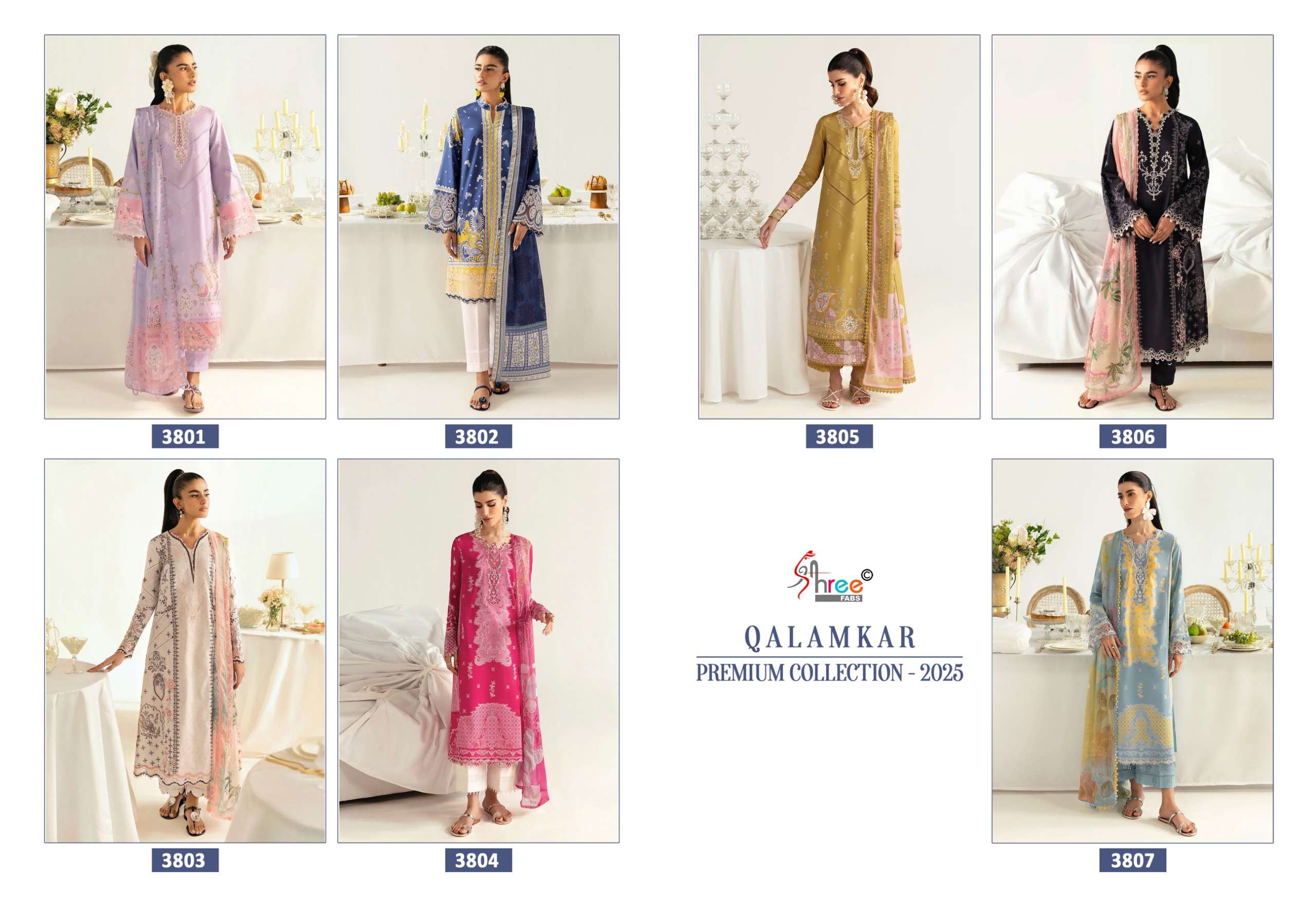SHREE FABS QALAMKAR PREMIUM COLLECTION 25