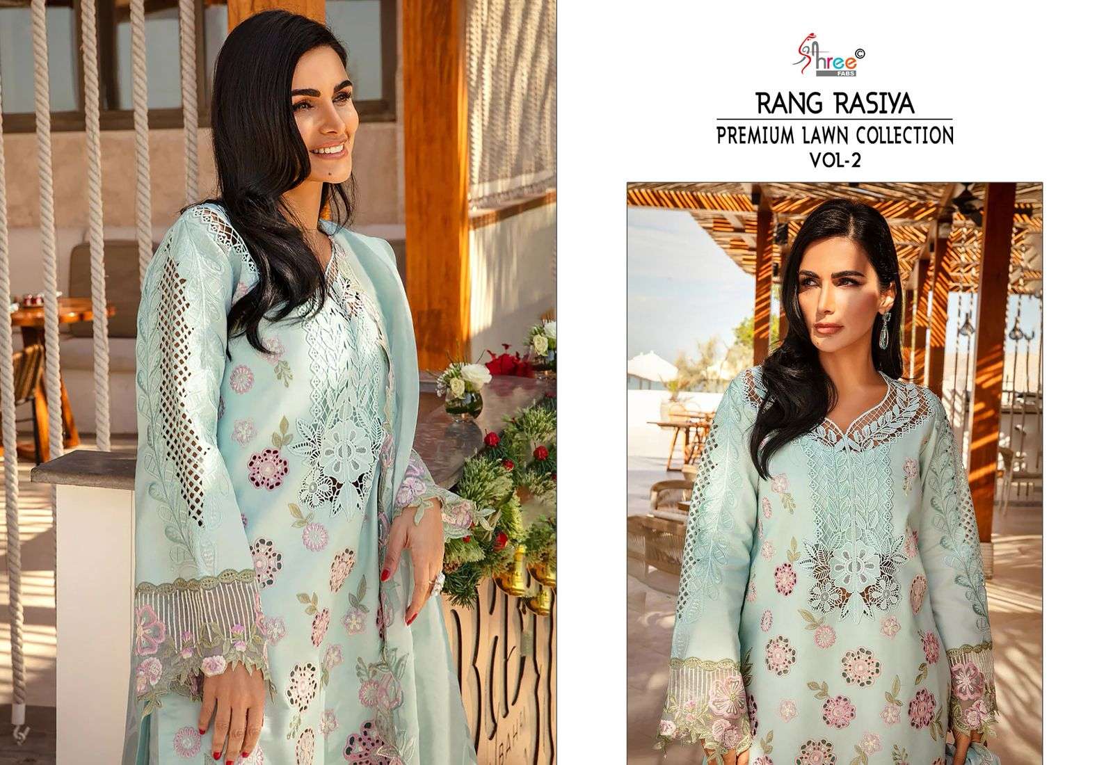 SHREE FABS RANG RASIYA PREMIUM LAWN 25 VOL 2