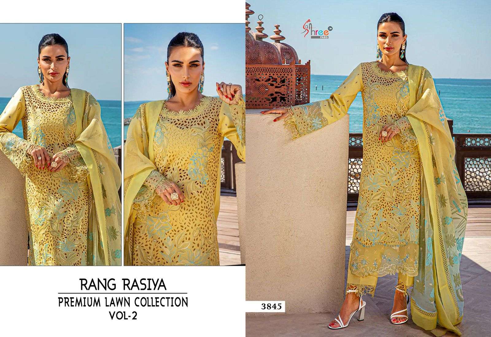 SHREE FABS RANG RASIYA PREMIUM LAWN 25 VOL 2