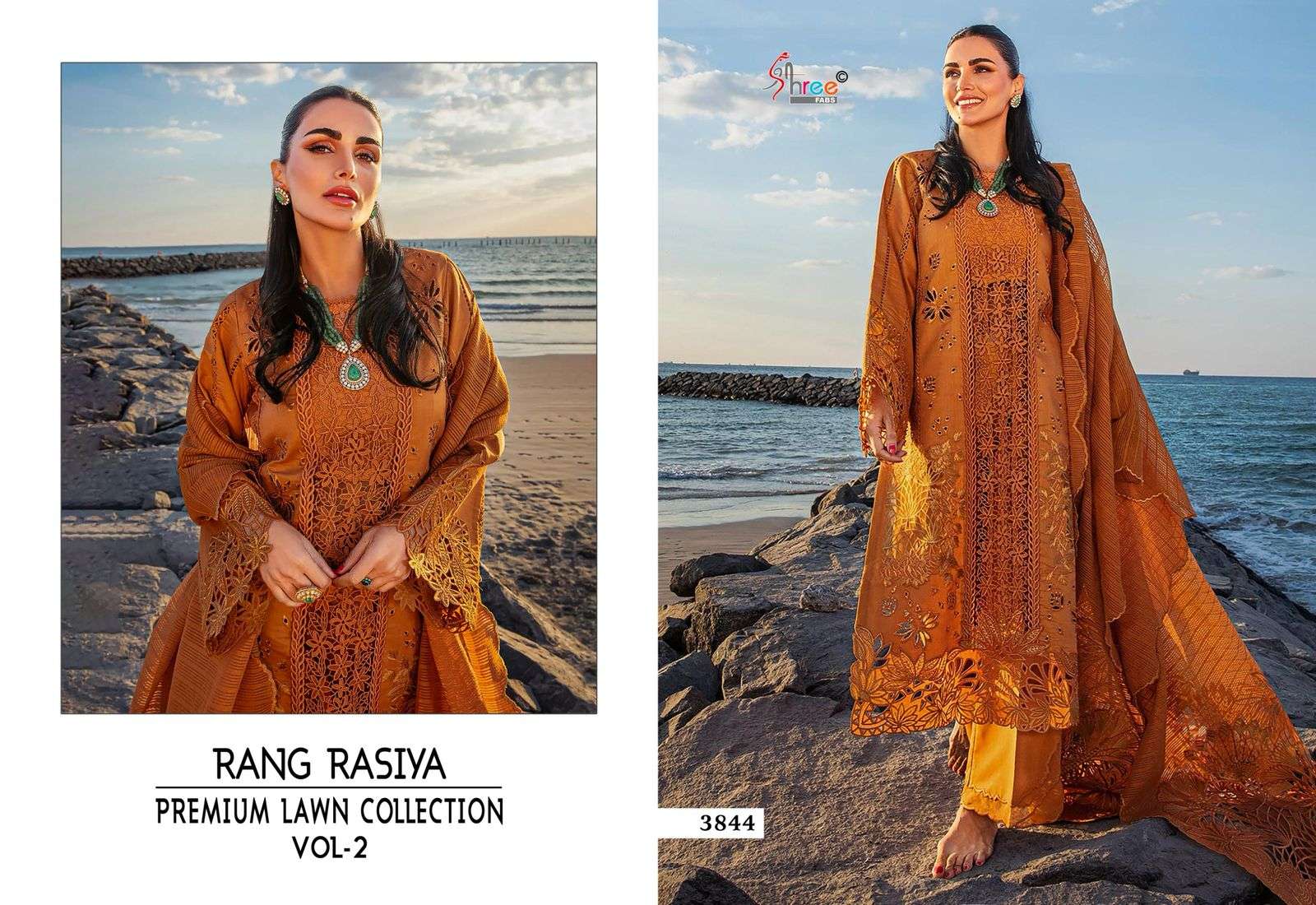SHREE FABS RANG RASIYA PREMIUM LAWN 25 VOL 2