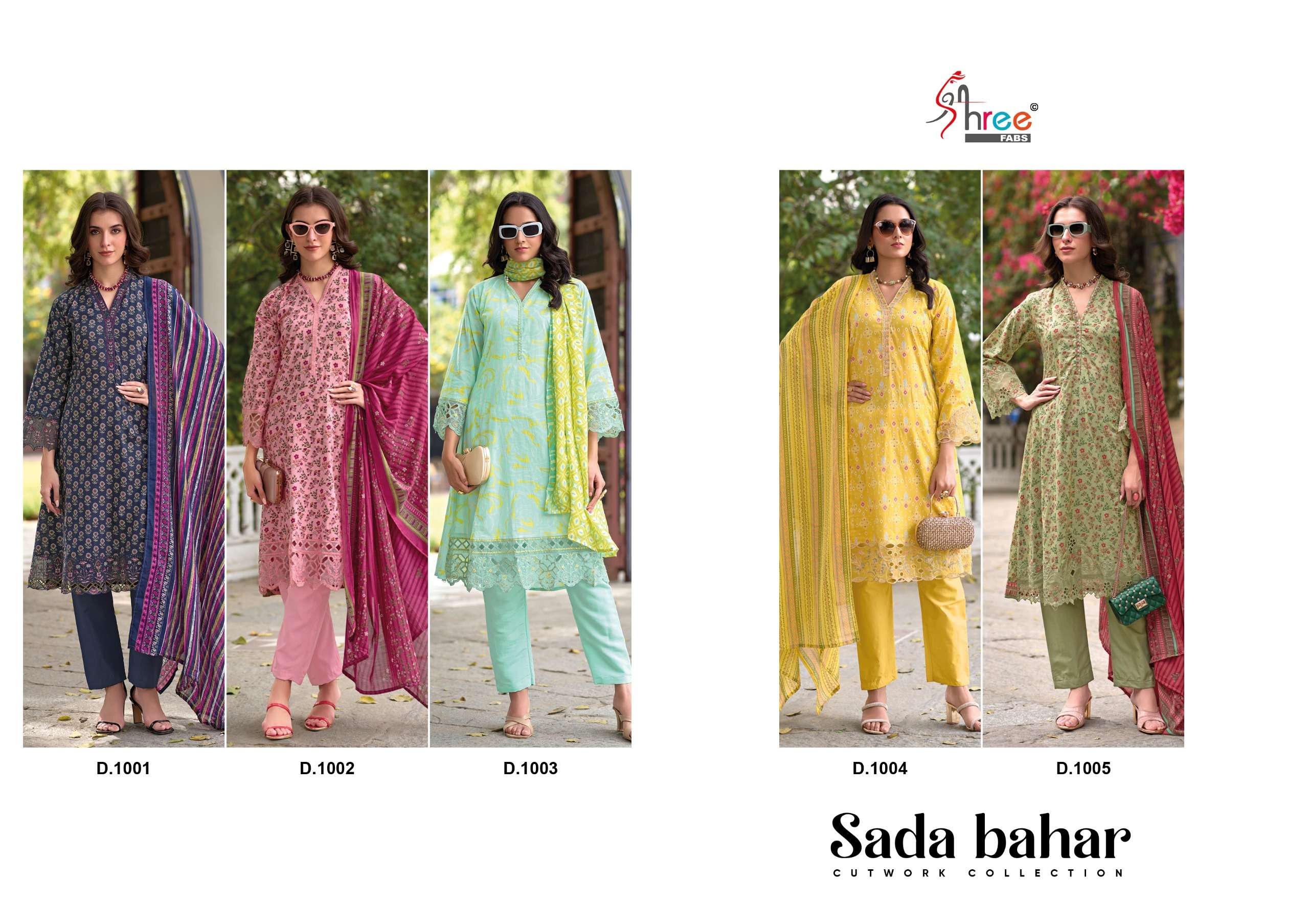 SHREE FABS SADA BAHAR CUTWORK COLLECTION