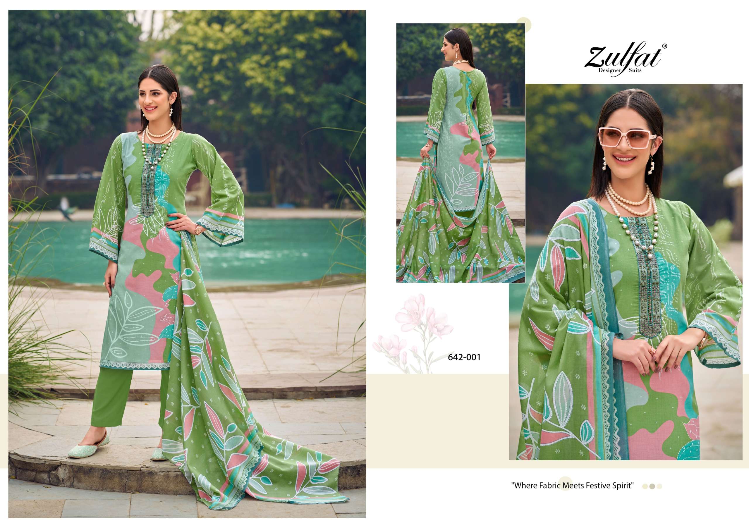 ZULFAT DESIGNER SUITS FARAH 