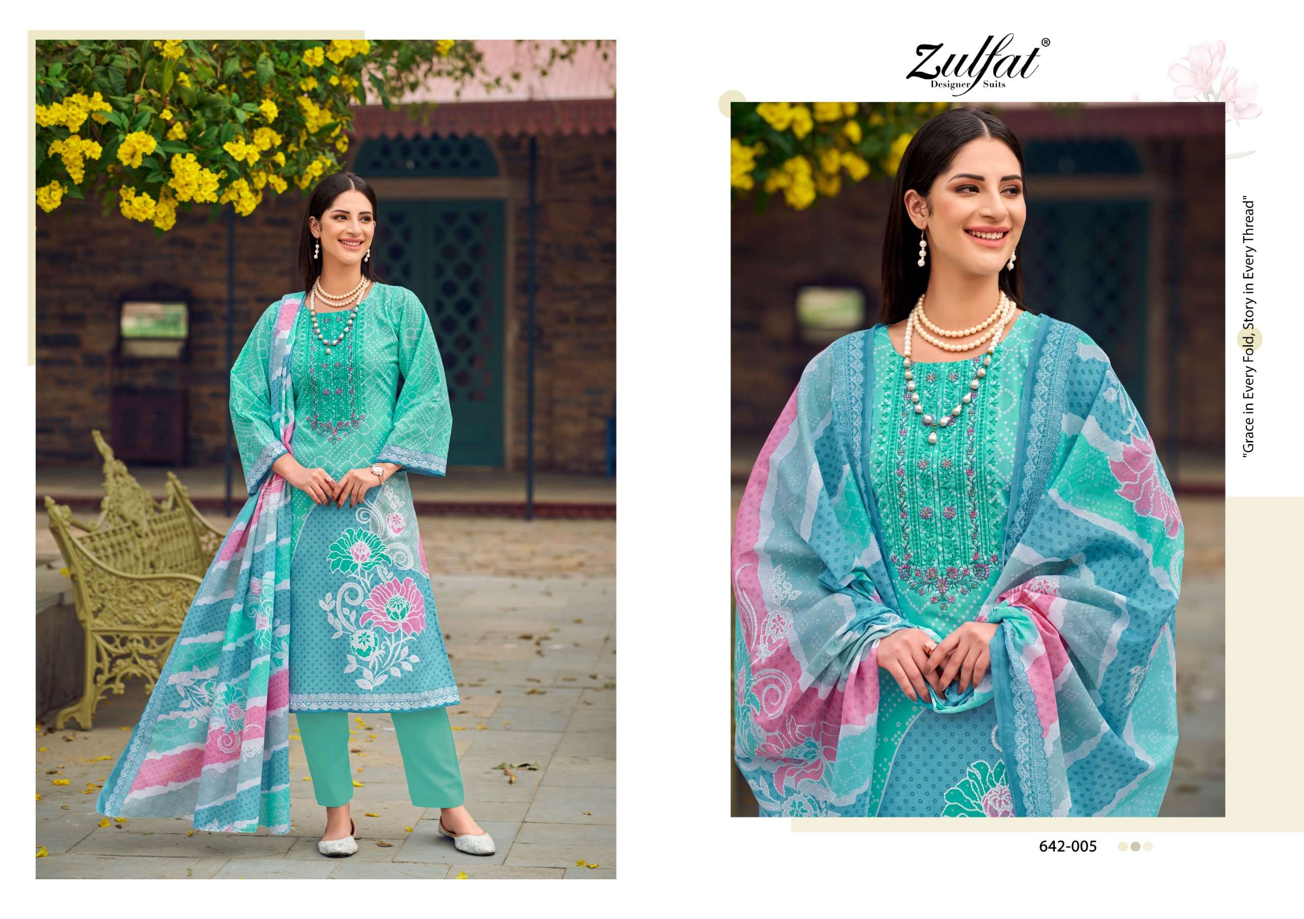 ZULFAT DESIGNER SUITS FARAH 