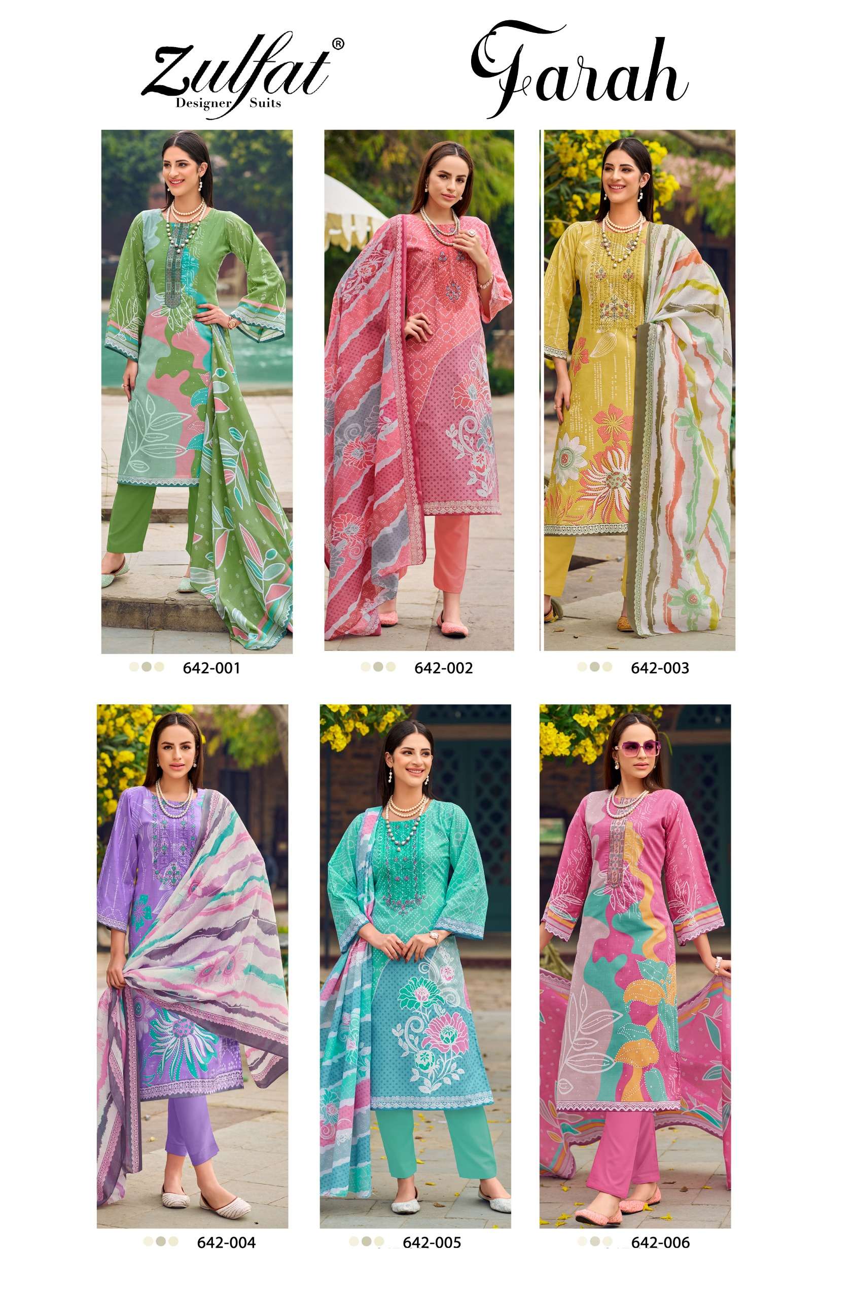 ZULFAT DESIGNER SUITS FARAH 