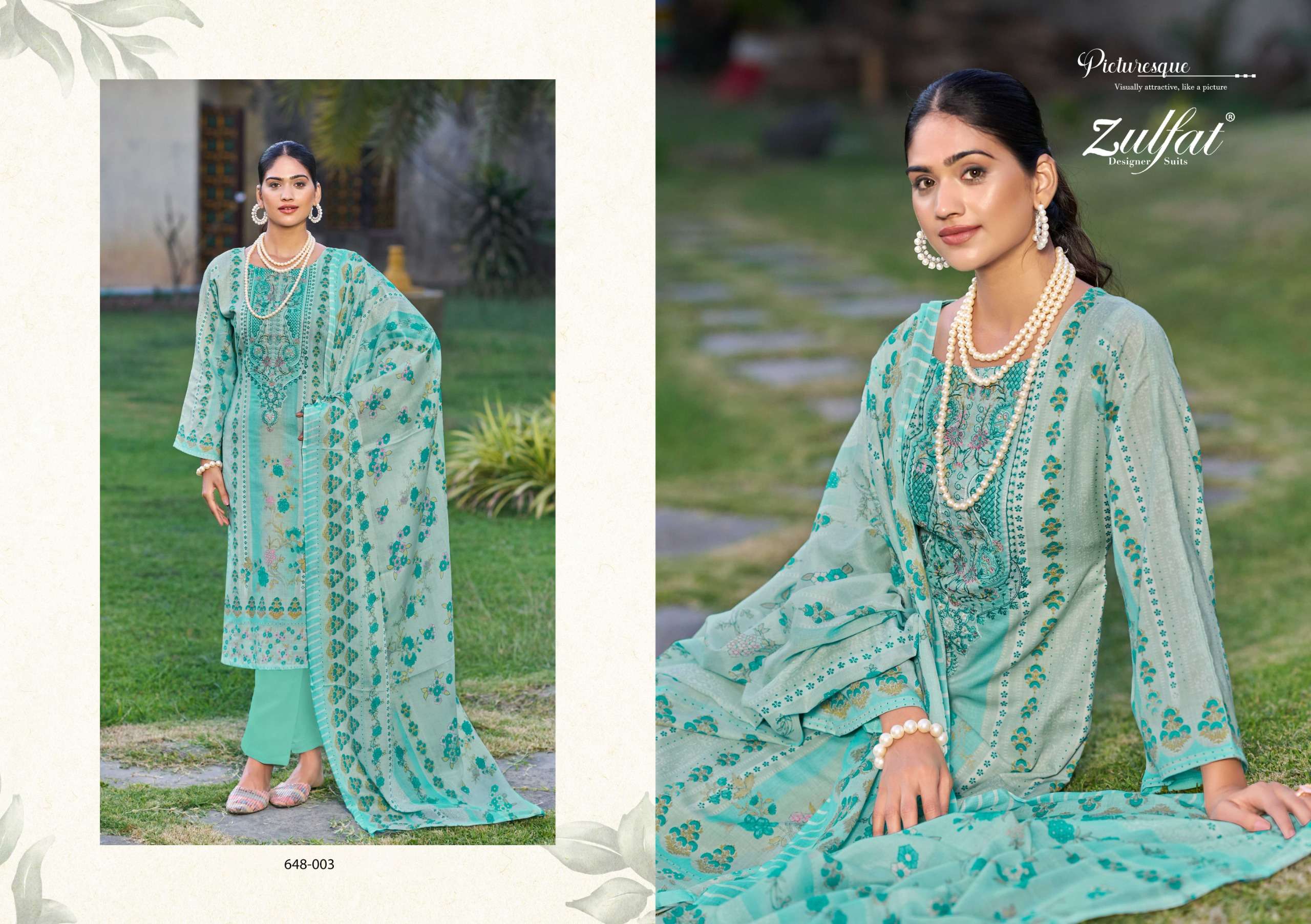 ZULFAT DESIGNER SUITS GULNAAZ VOL 3 