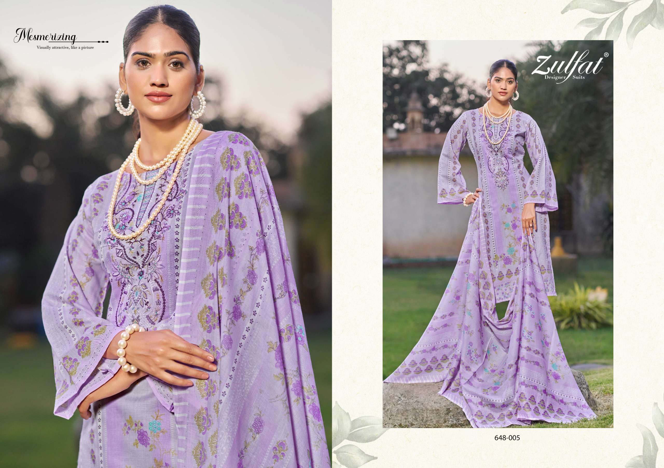 ZULFAT DESIGNER SUITS GULNAAZ VOL 3 