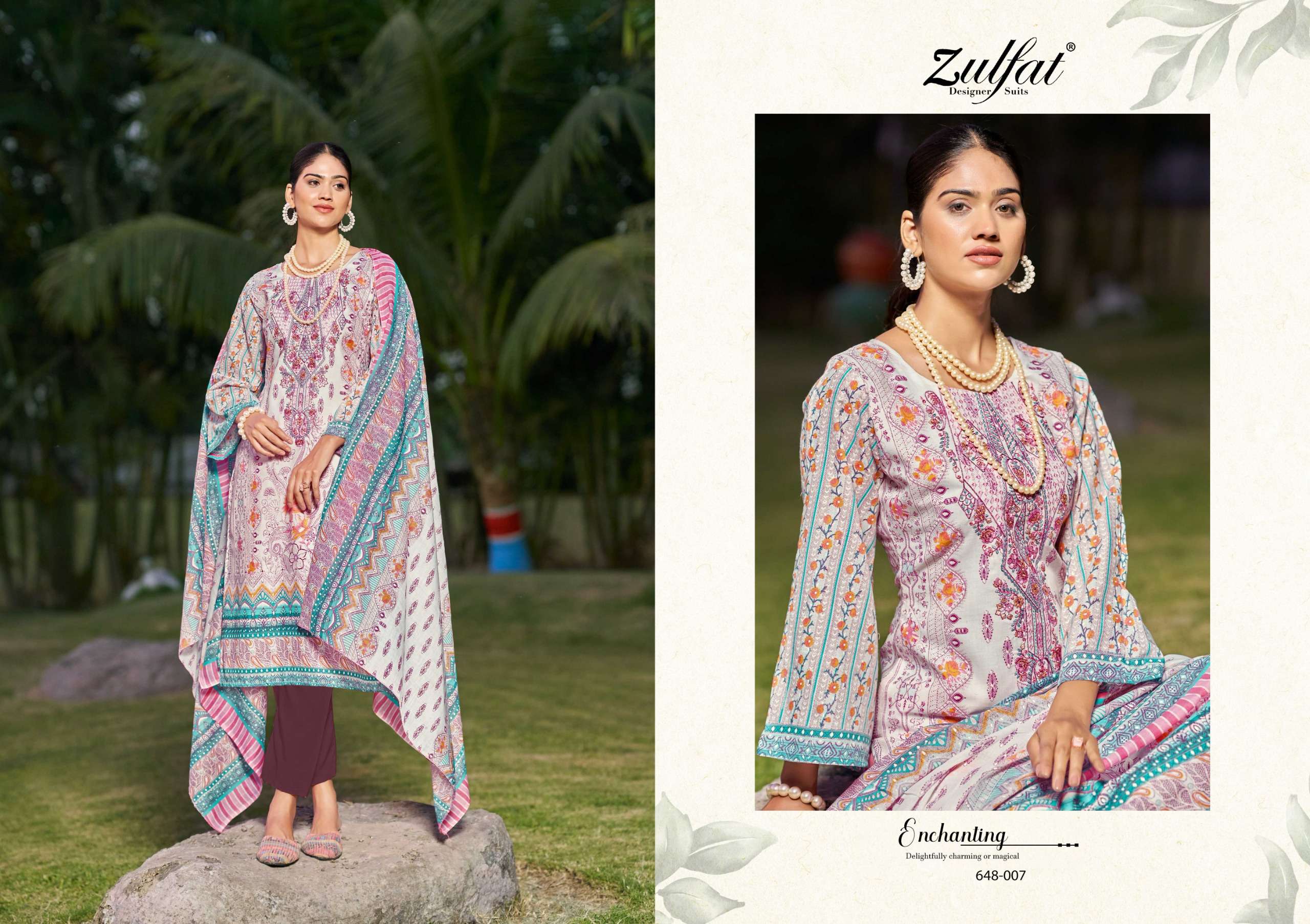ZULFAT DESIGNER SUITS GULNAAZ VOL 3 