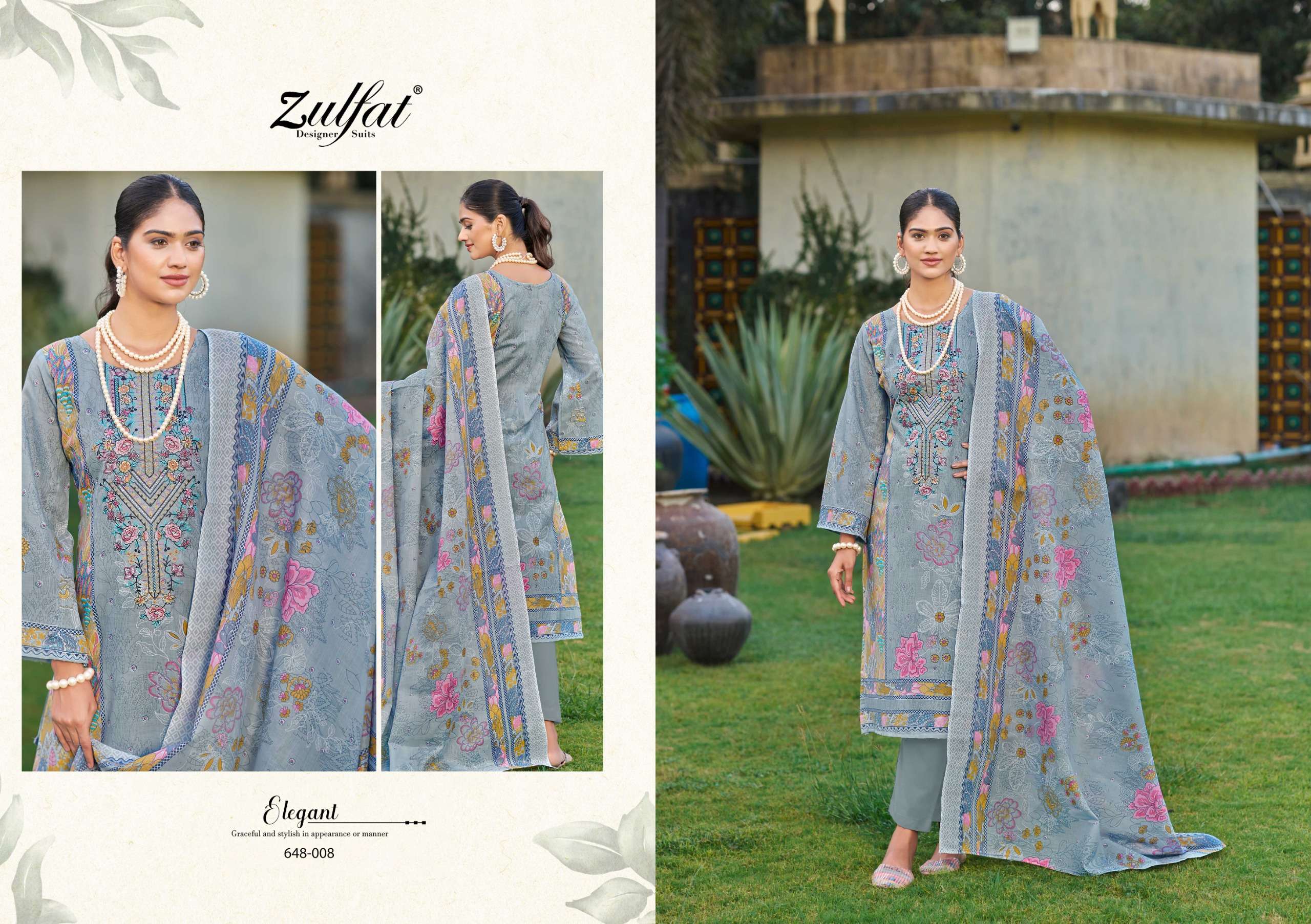 ZULFAT DESIGNER SUITS GULNAAZ VOL 3 