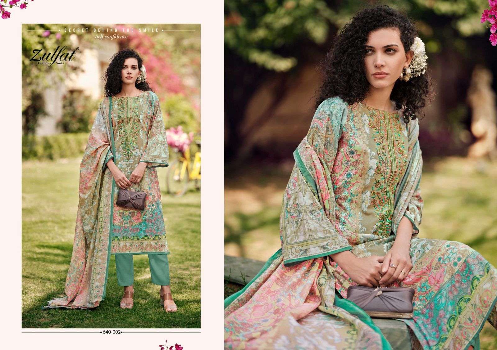 ZULFAT DESIGNER SUITS GULZAAR 