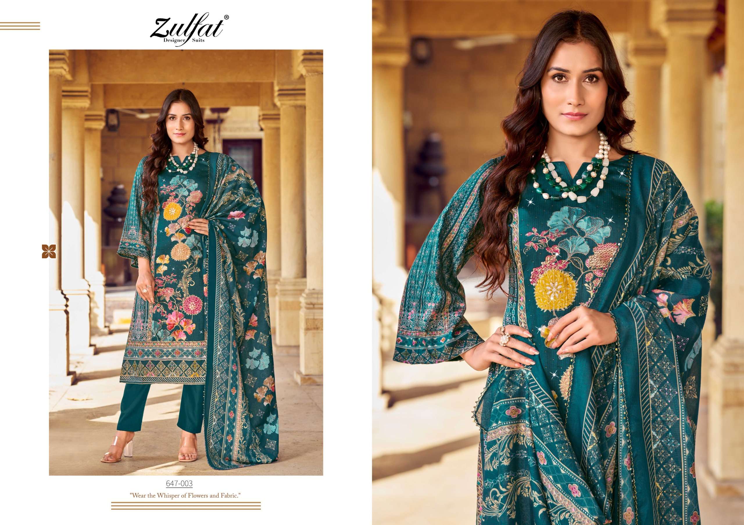 ZULFAT DESIGNER SUITS SANGINI VOL 6