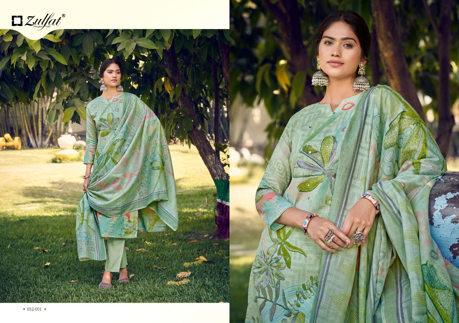 ZULFAT DESIGNER SUITS SUMMER BREEZE VOL 2
