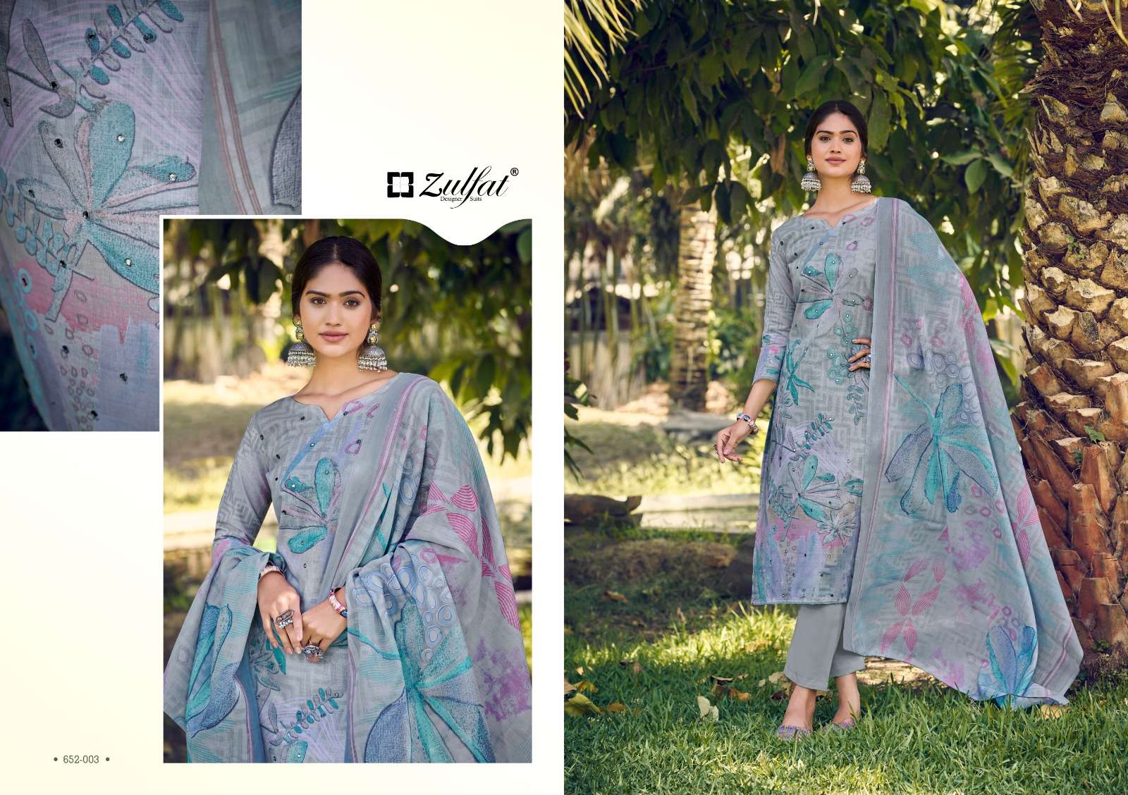 ZULFAT DESIGNER SUITS SUMMER BREEZE VOL 2