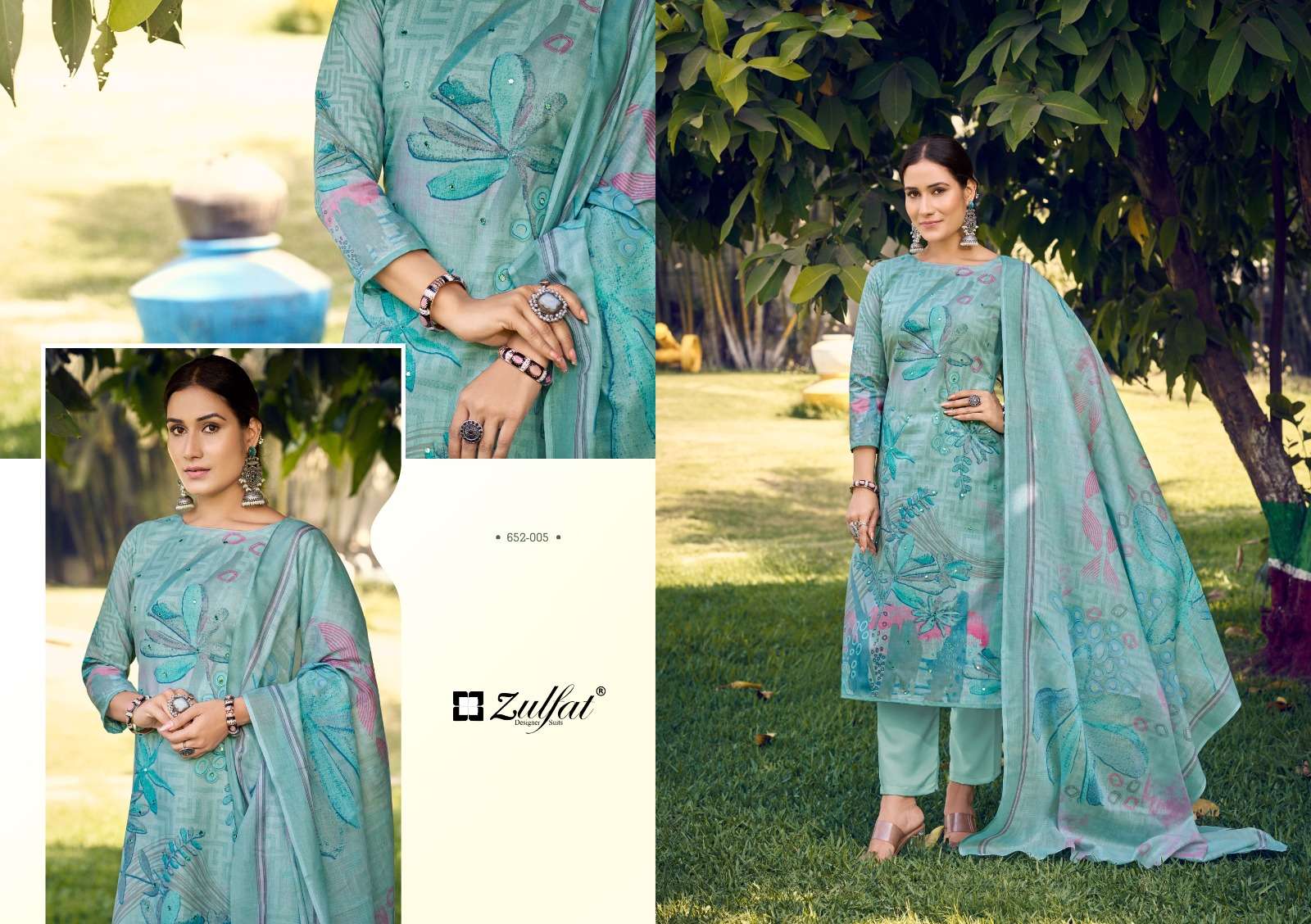 ZULFAT DESIGNER SUITS SUMMER BREEZE VOL 2