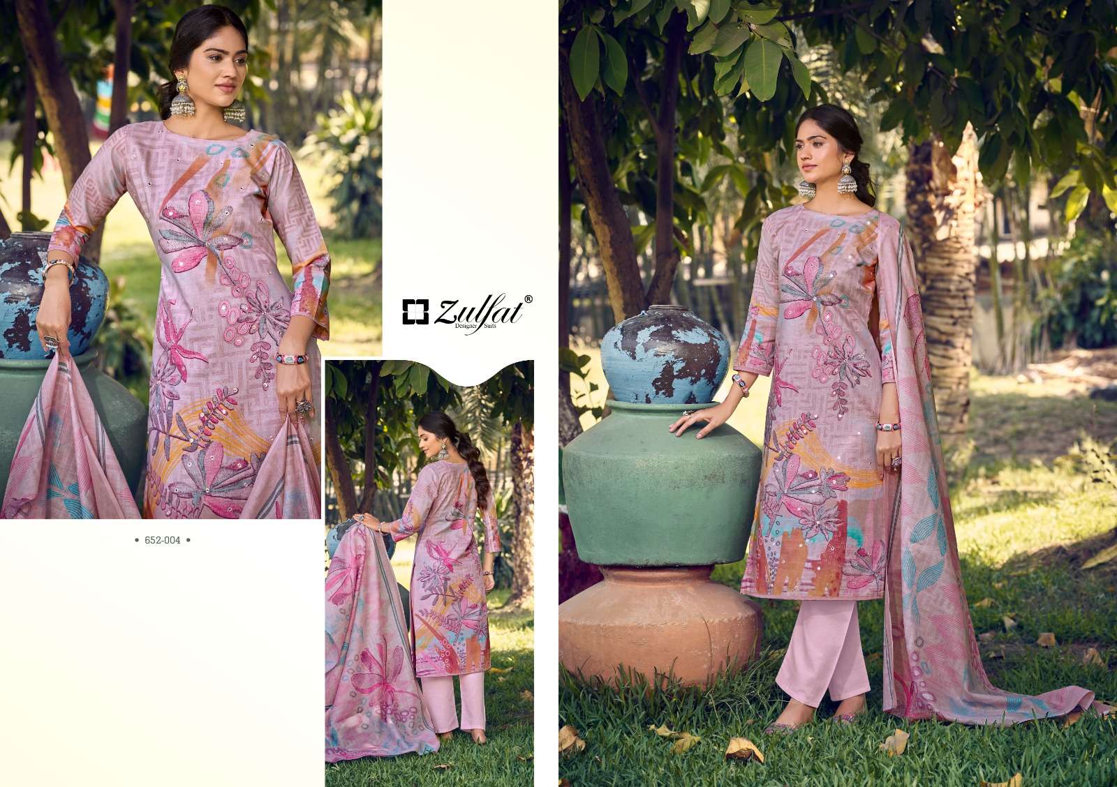 ZULFAT DESIGNER SUITS SUMMER BREEZE VOL 2