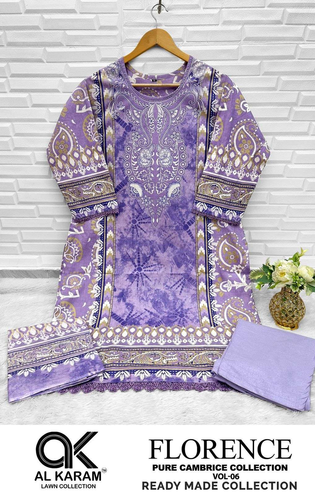AL KARAM FLORANCE VOL 6 READY MADE COLLECTION 