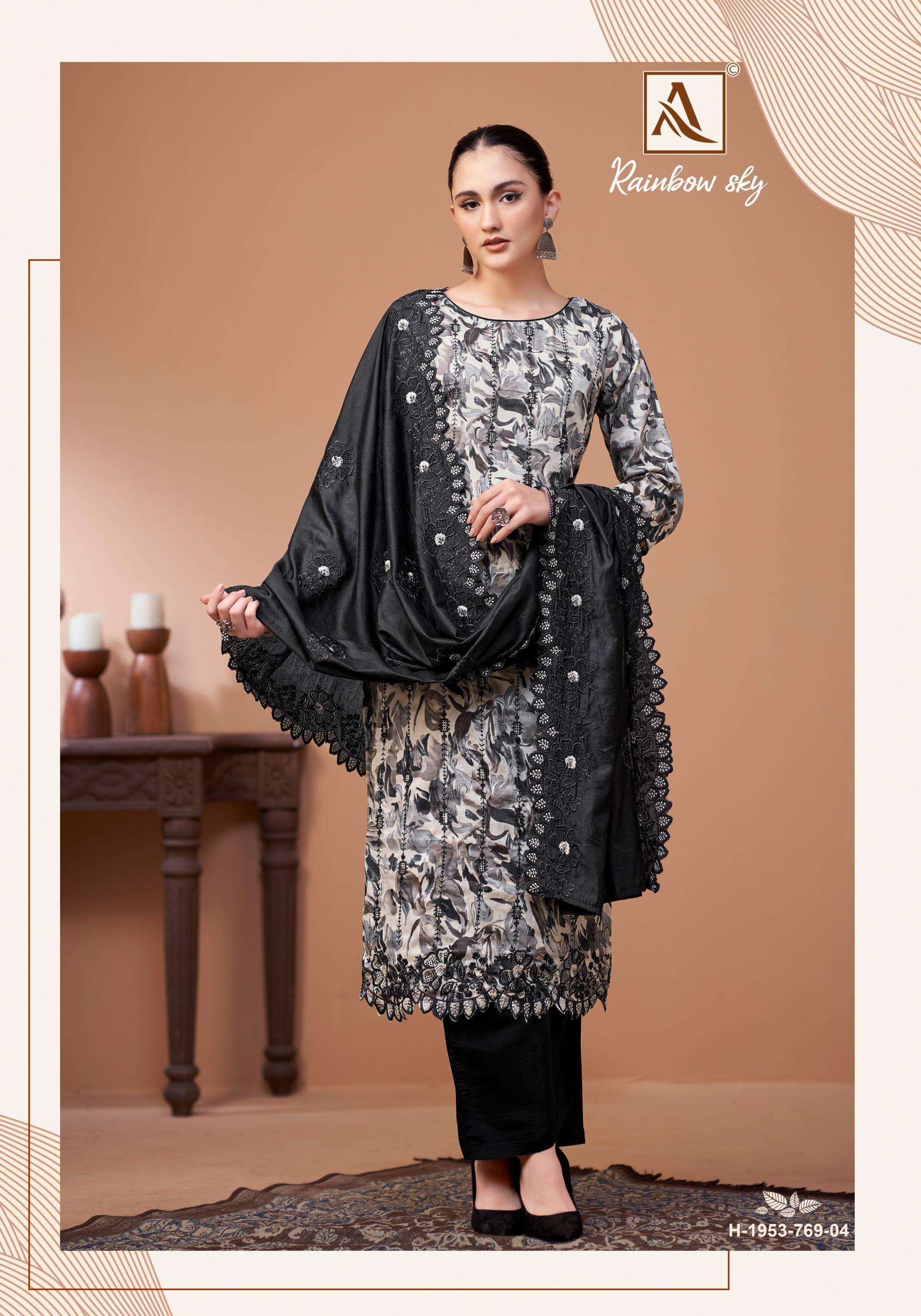 ALOK SUITS RAINBOW SKY 