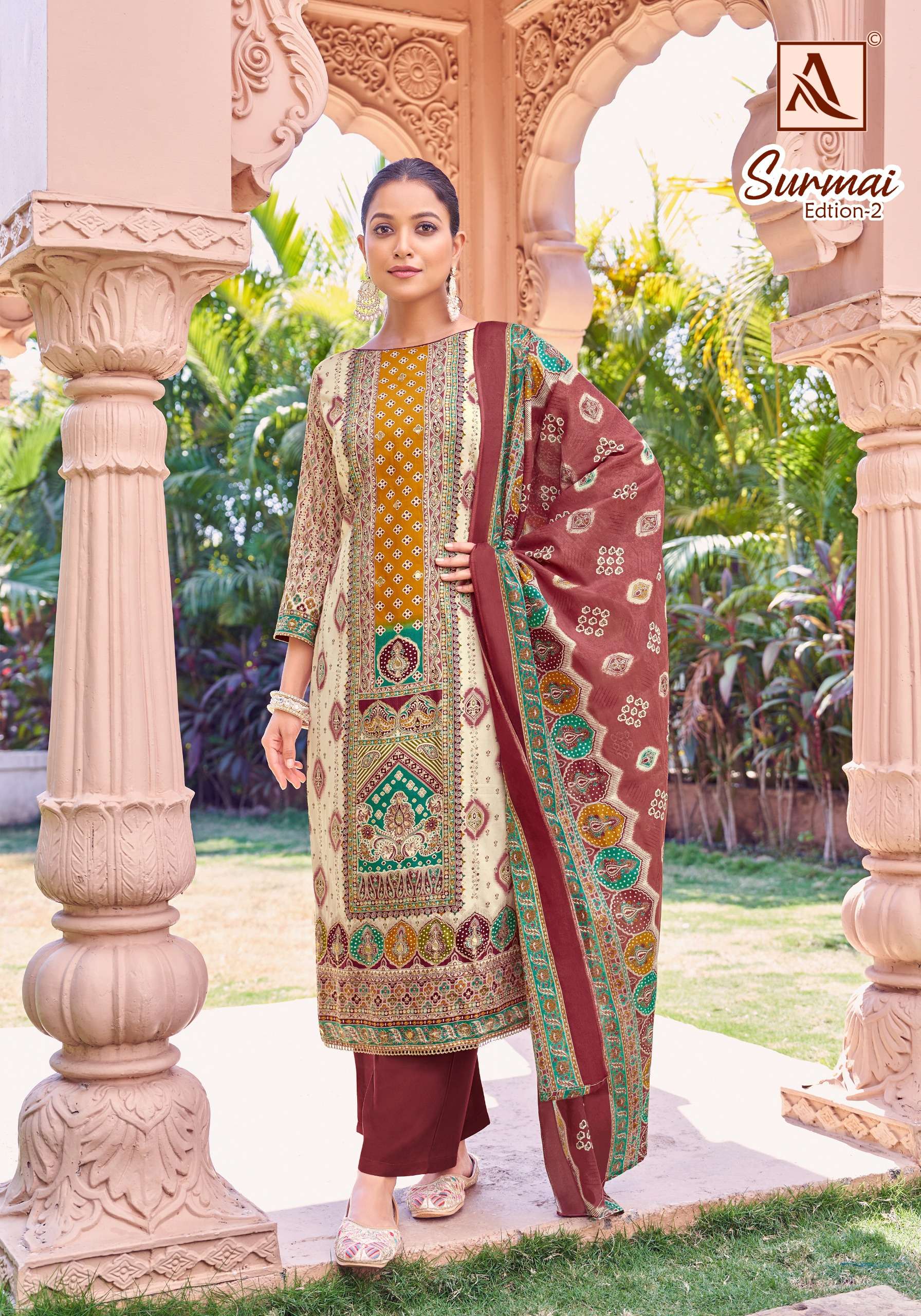 ALOK SUITS SURMAI EDITION 2