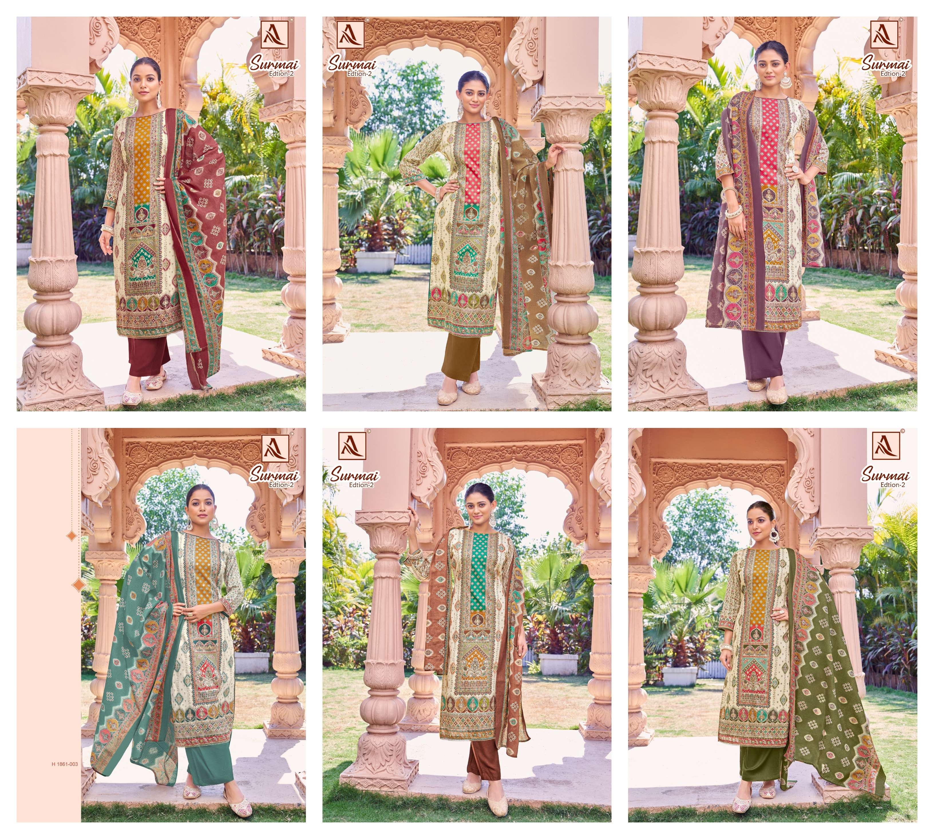 ALOK SUITS SURMAI EDITION 2