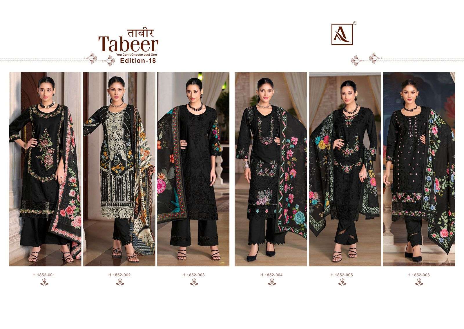 ALOK SUITS TABEER VOL 18