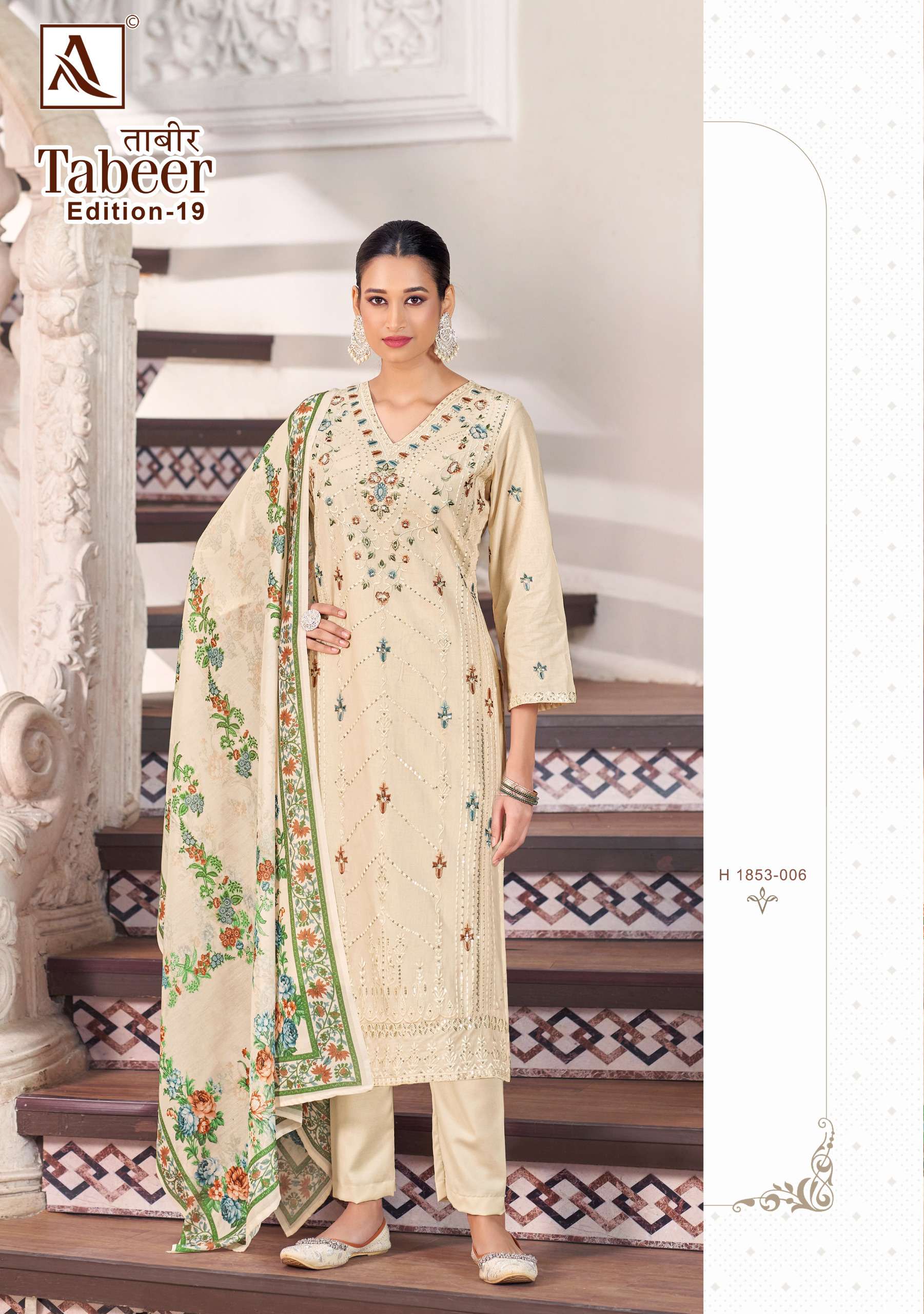 ALOK SUITS TABEER VOL 19 