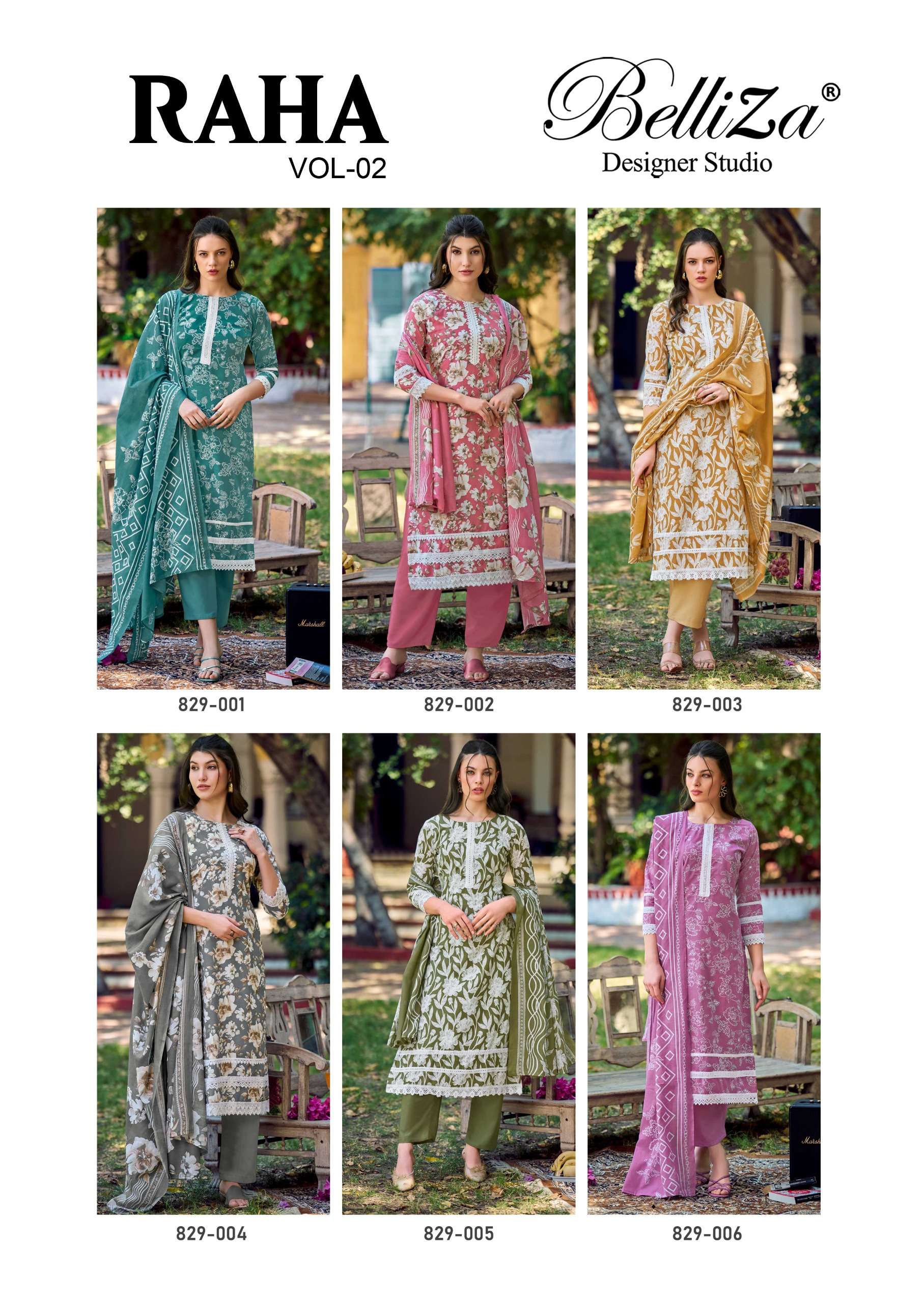 BELLIZA DESIGNER STUDIO RAHA VOL 2