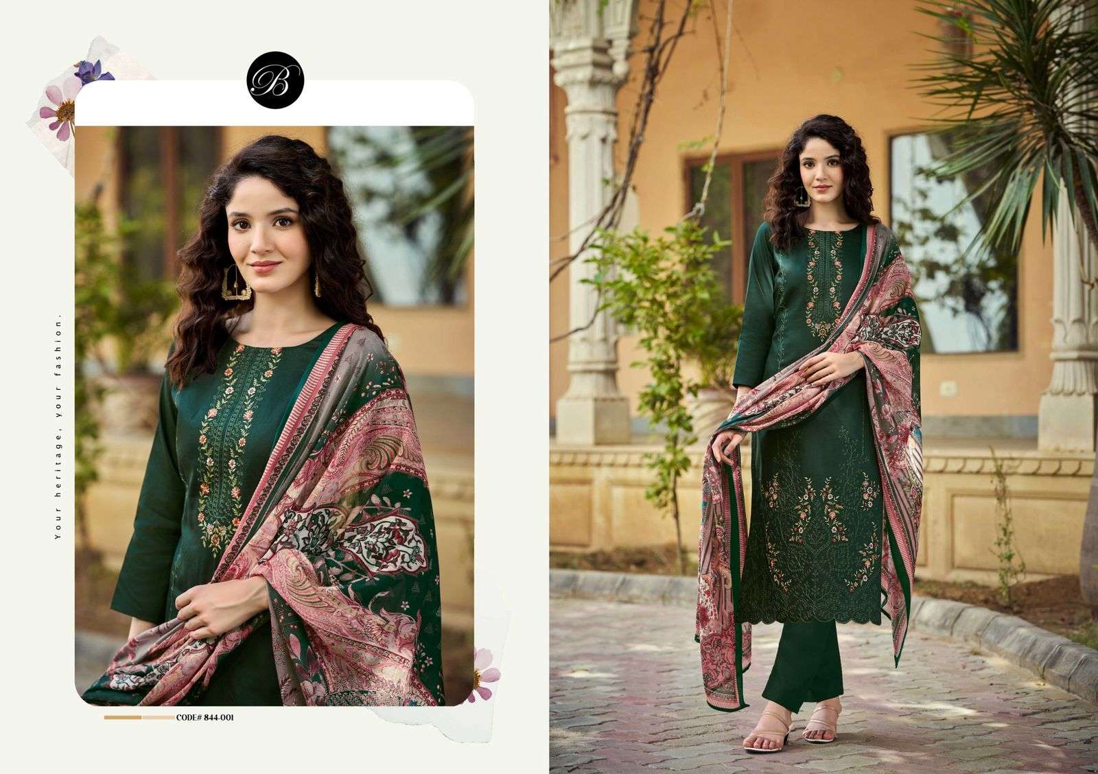 BELLIZA DESIGNER STUDIO ZARQASH VOL 5