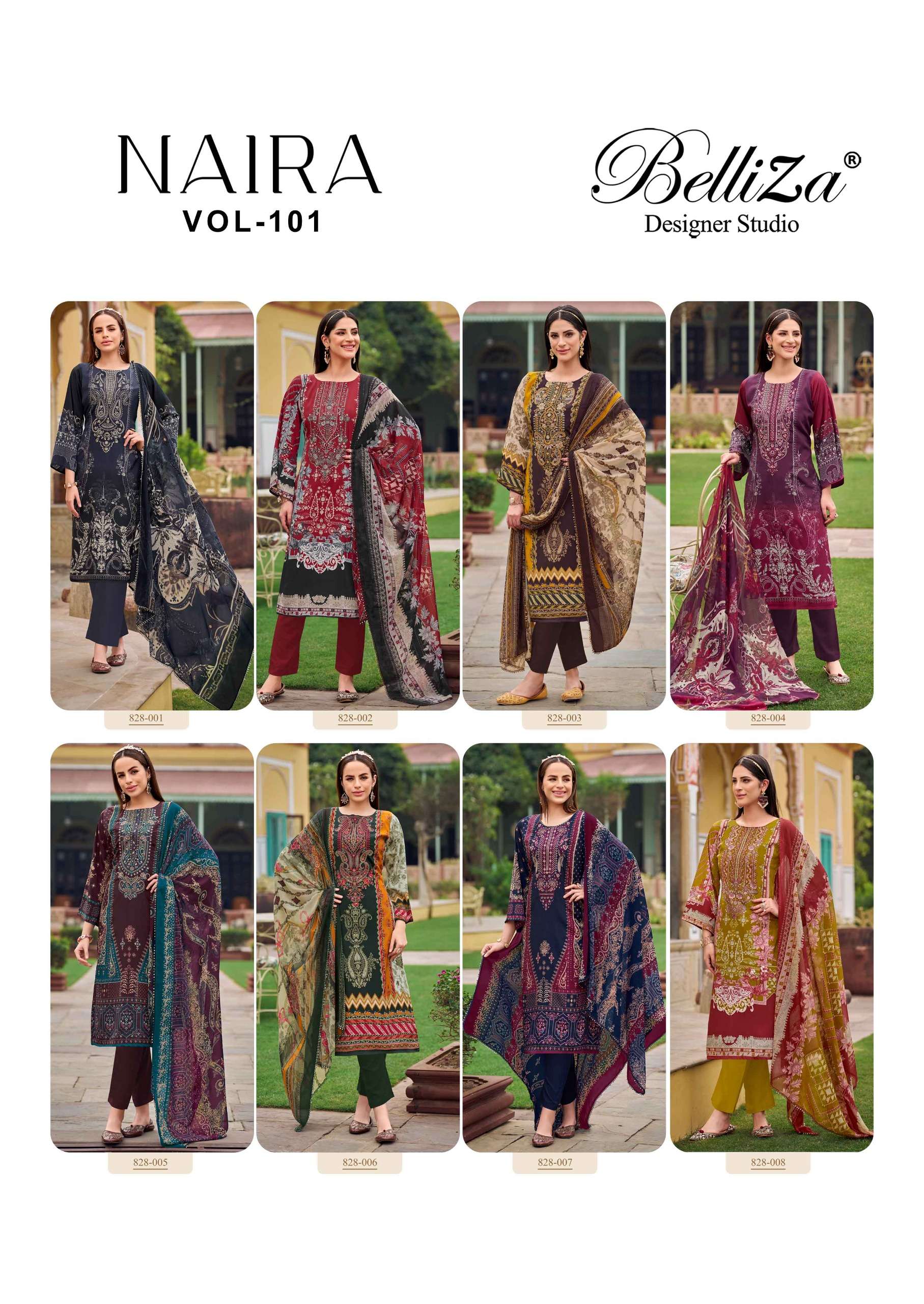BELLIZA DESIGNER SUITS NAIRA VOL 101