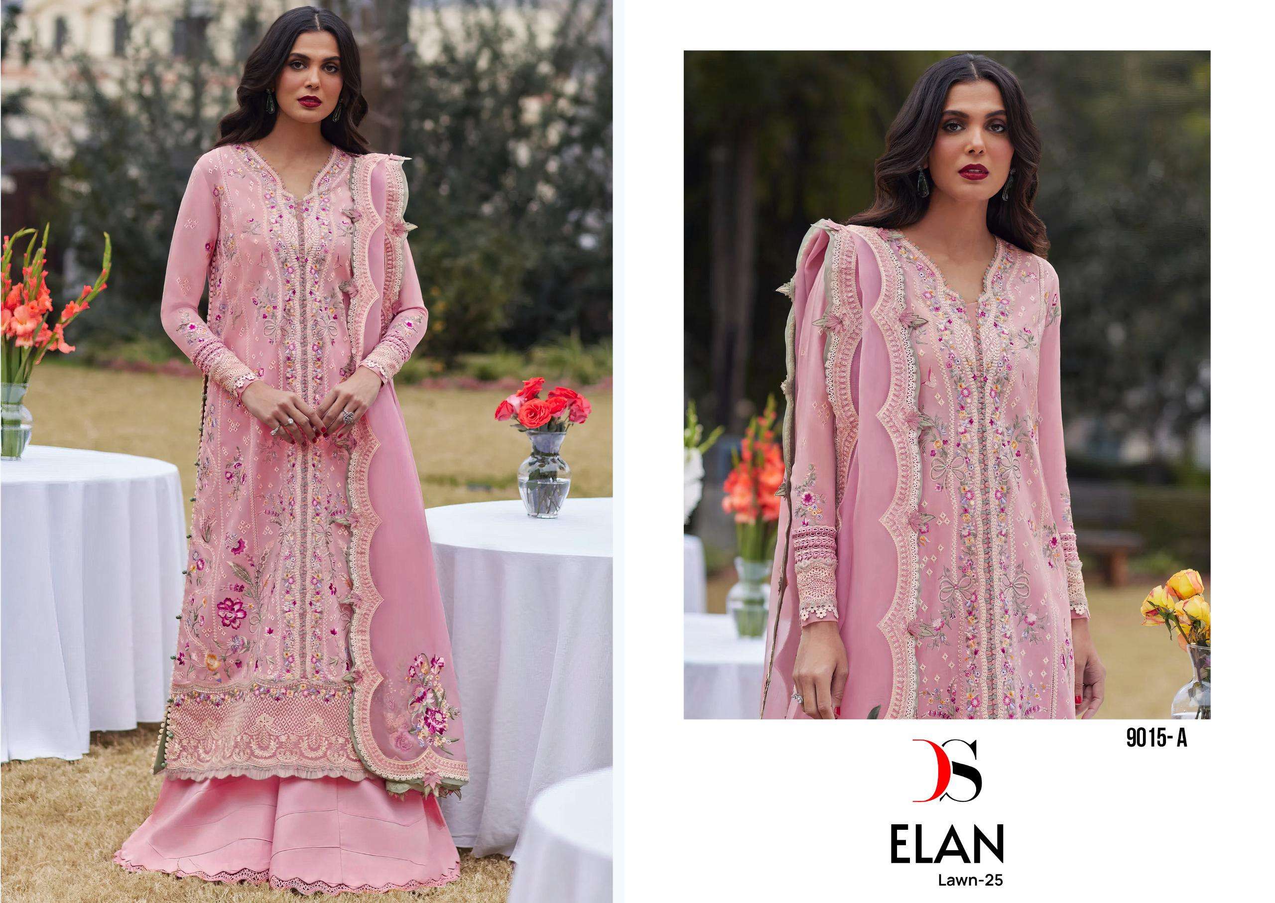 DEEPSY SUITS ELAN LAWN 25 HIT D NO 9012 