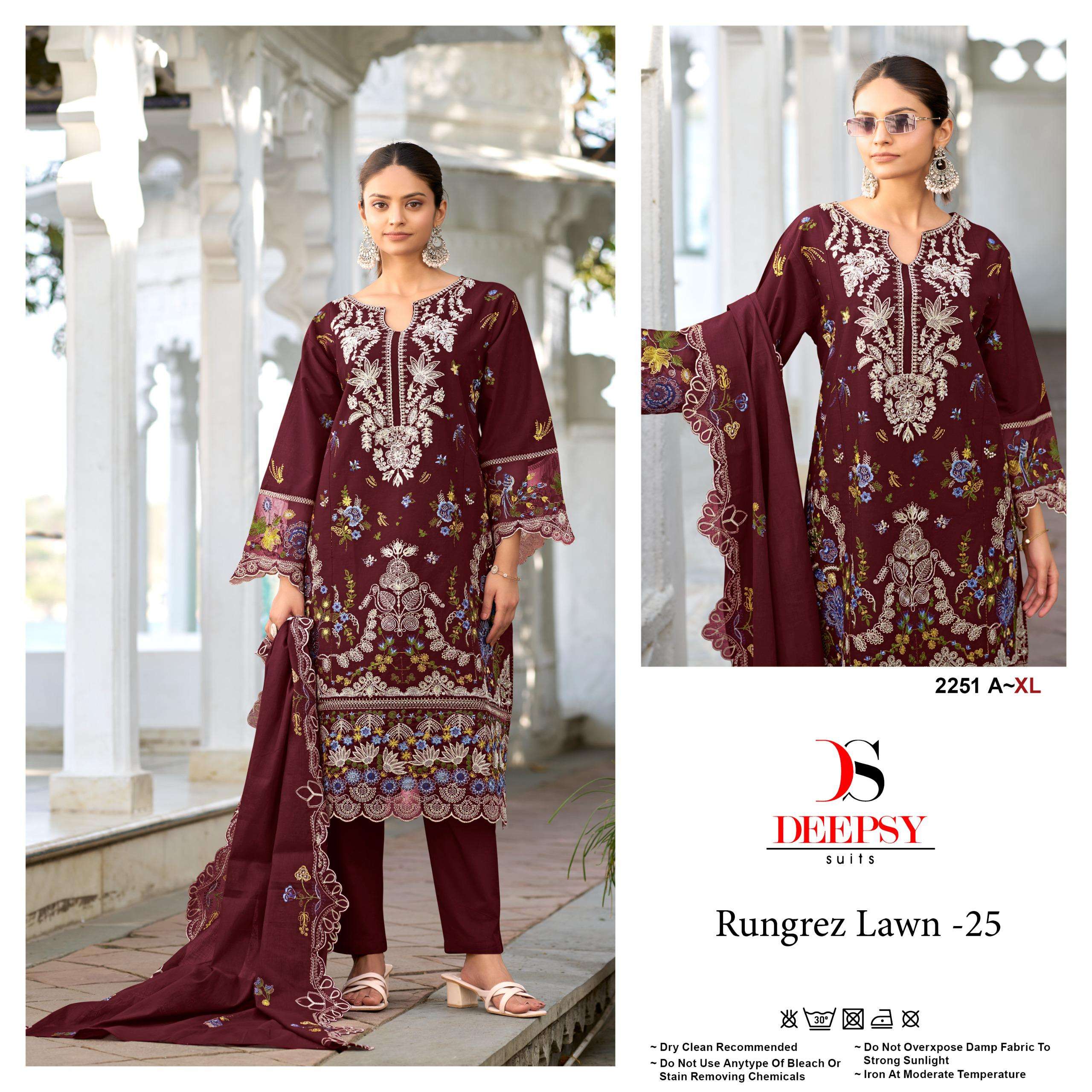 DEEPSY SUITS RUNGREZ LAWN 25