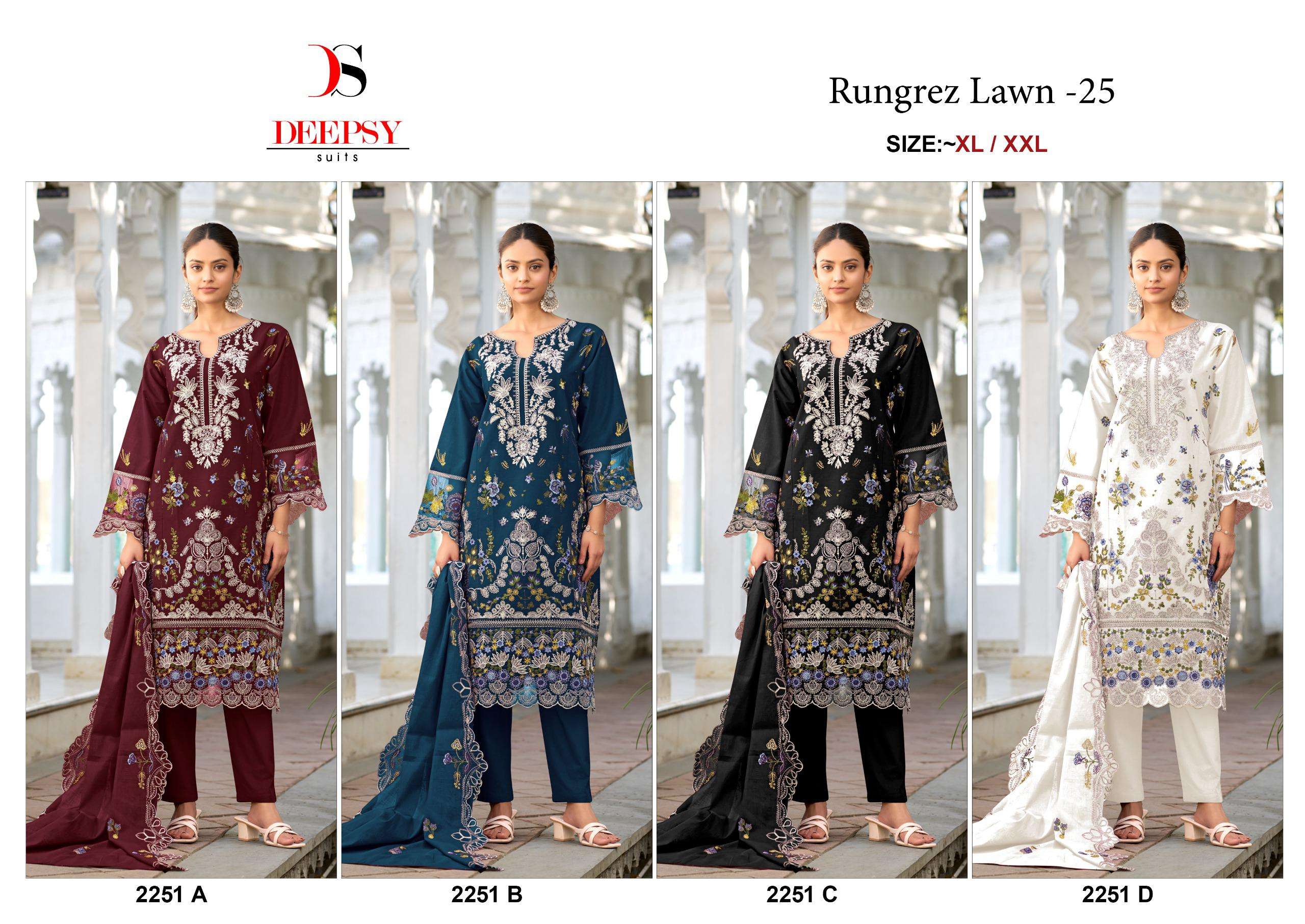 DEEPSY SUITS RUNGREZ LAWN 25