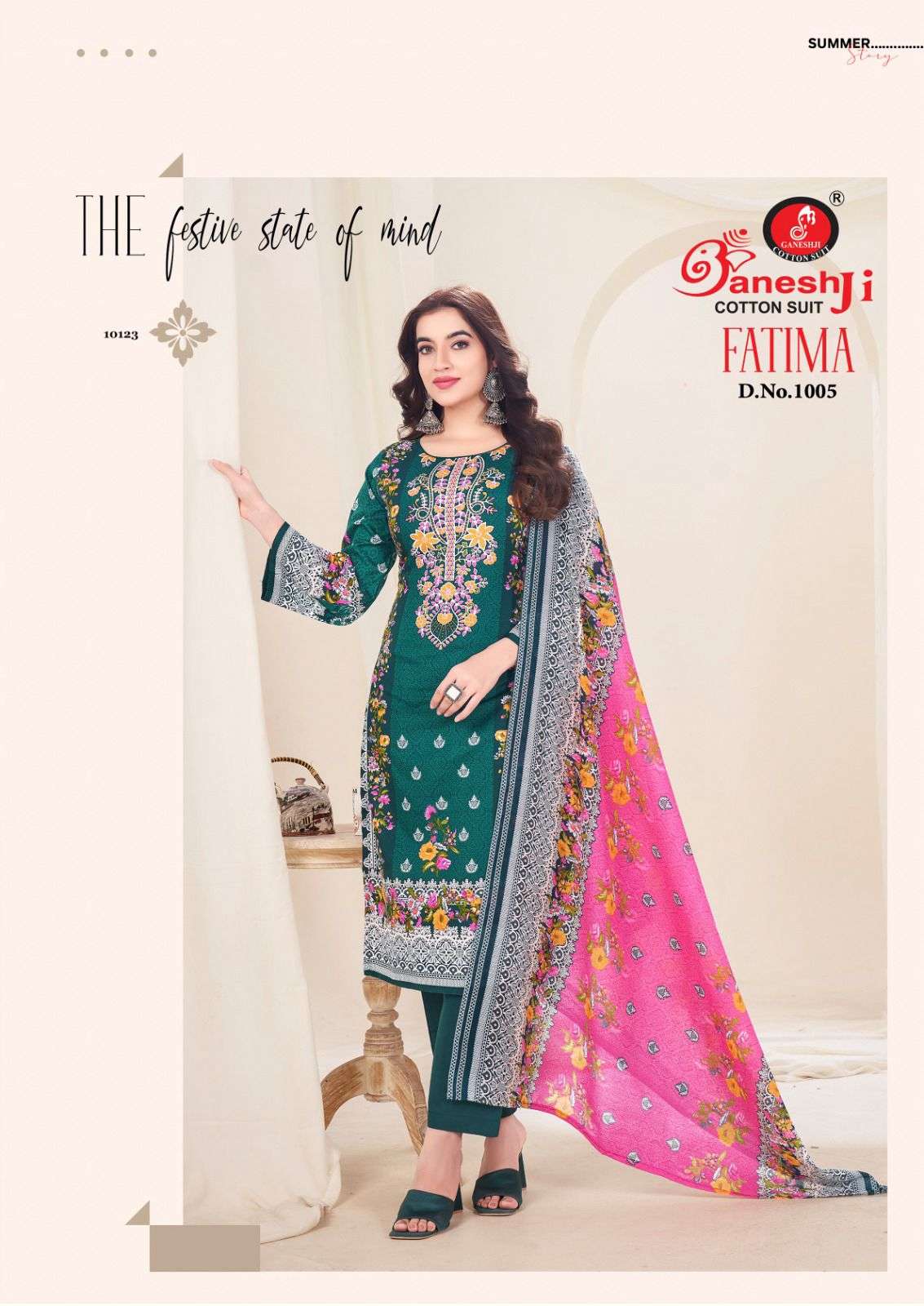 GANESHJI COTTON SUIT FATIMA 