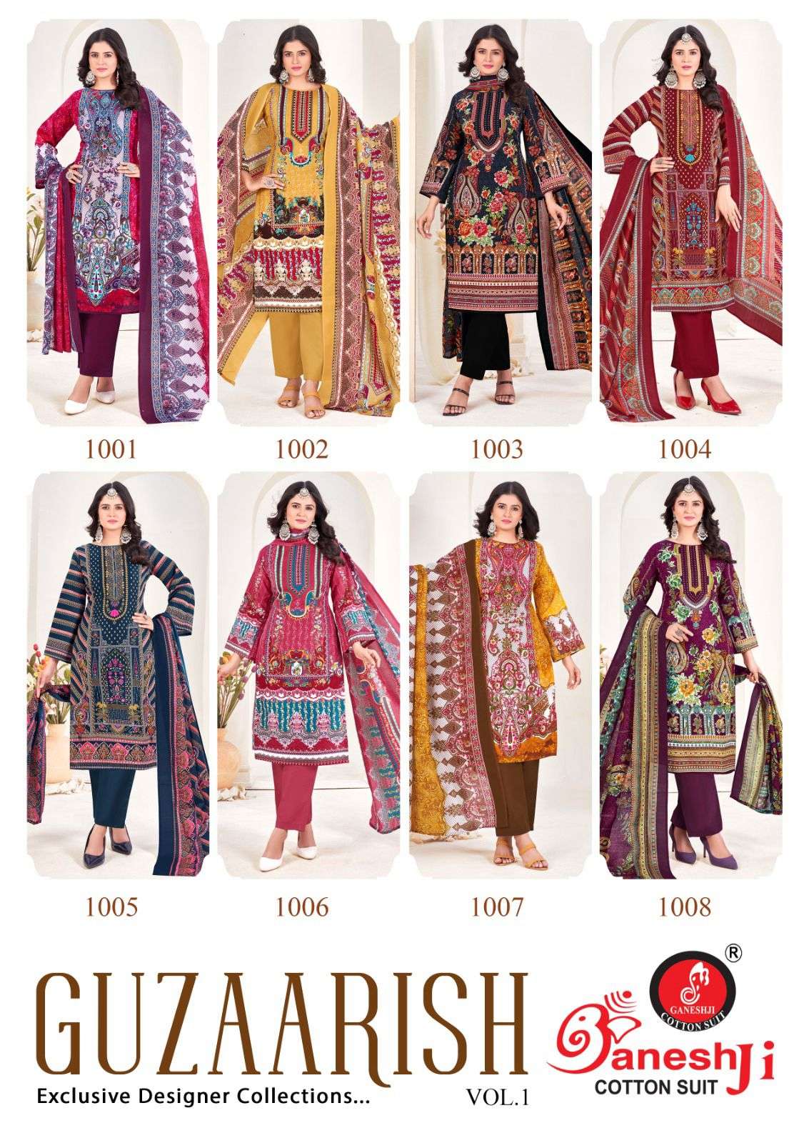 GANESHJI COTTON SUIT GUZAARISH VOL 1 