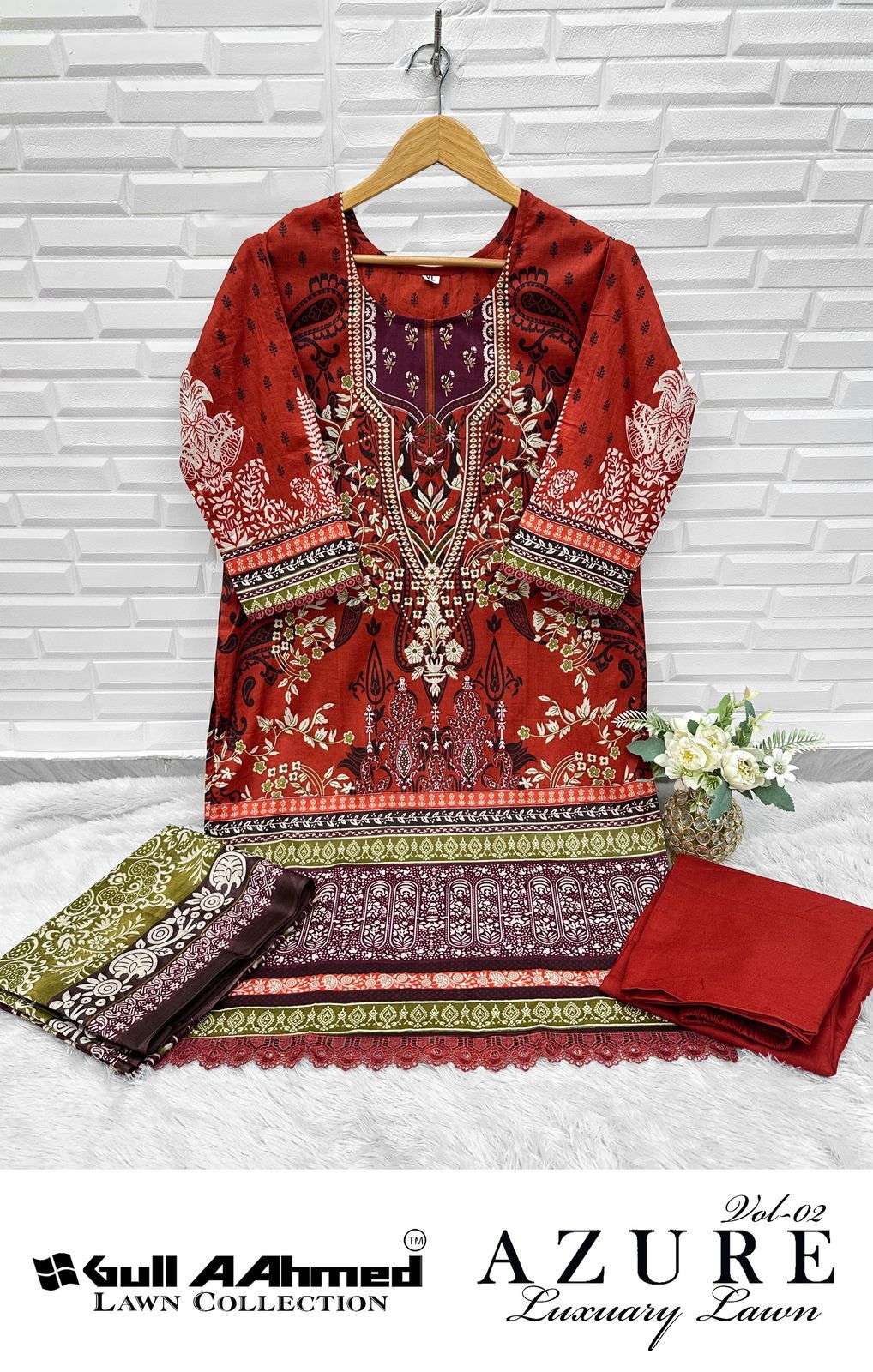 GULL AAHMED AZURE VOL 2 READY MADE COLLECTION