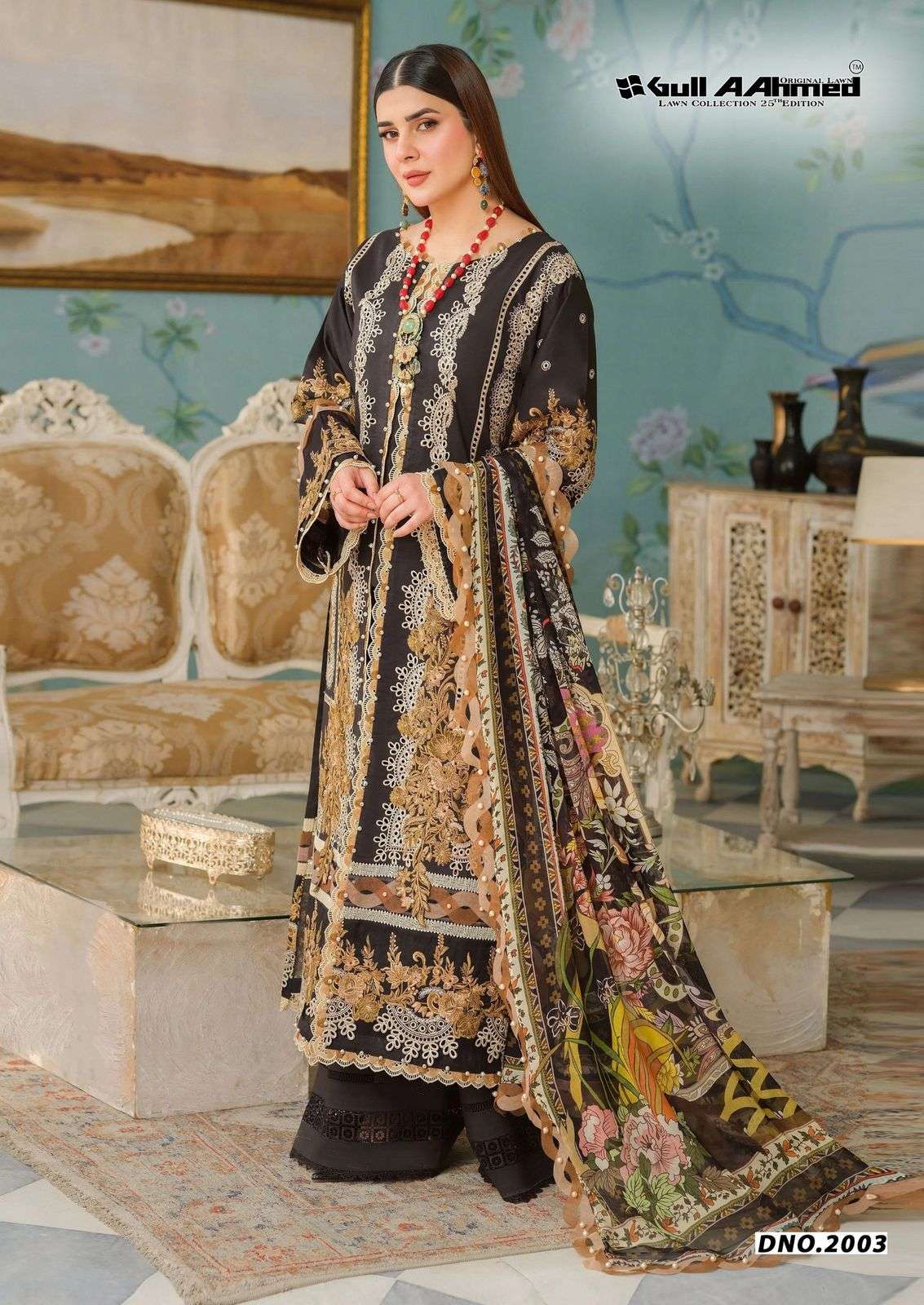 GULL AAHMED AZURE LUXURY LAWN COLLECTION VOL 2