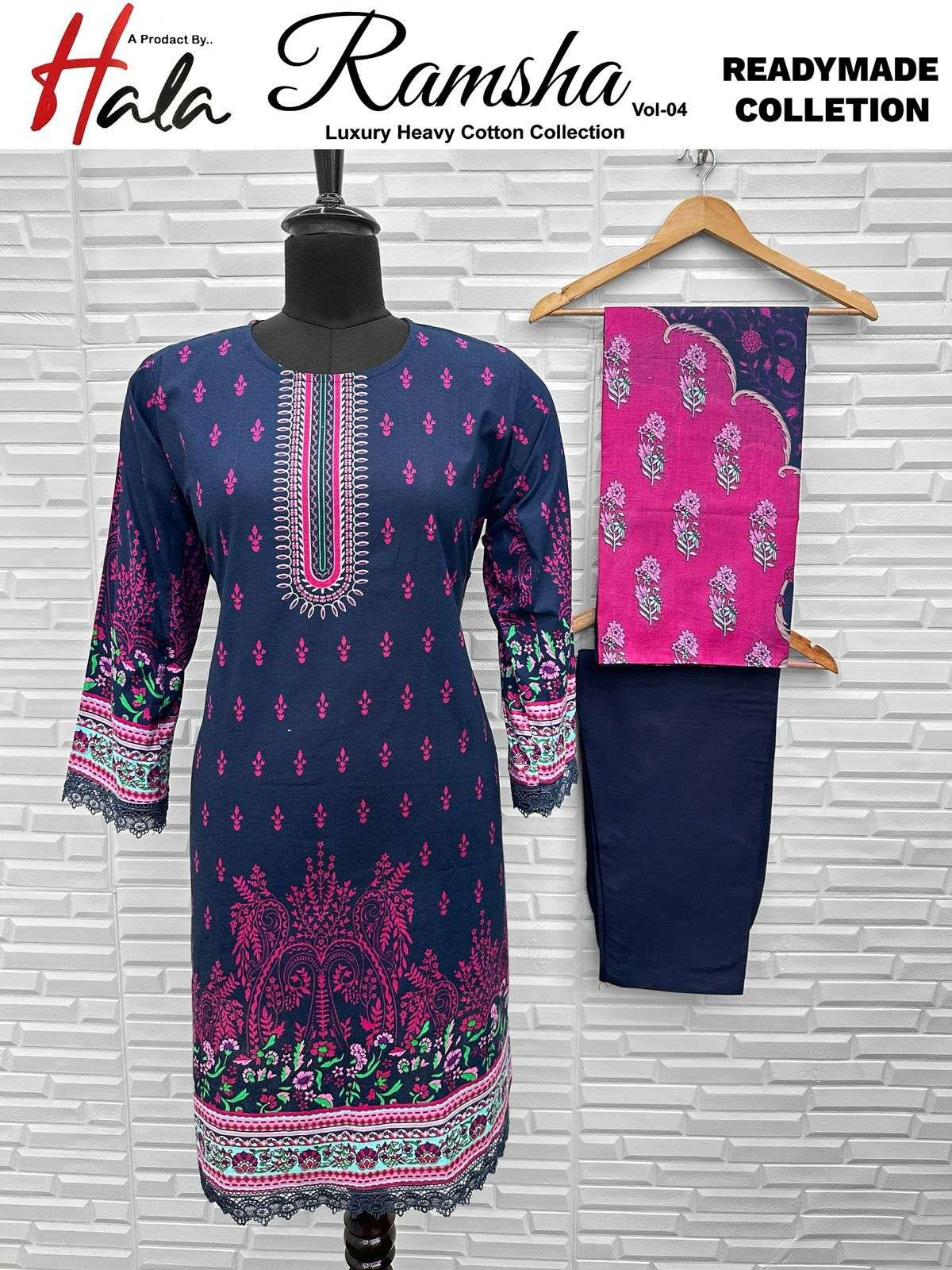 HALA RAMSHA VOL 4 READY MADE COLLECTION